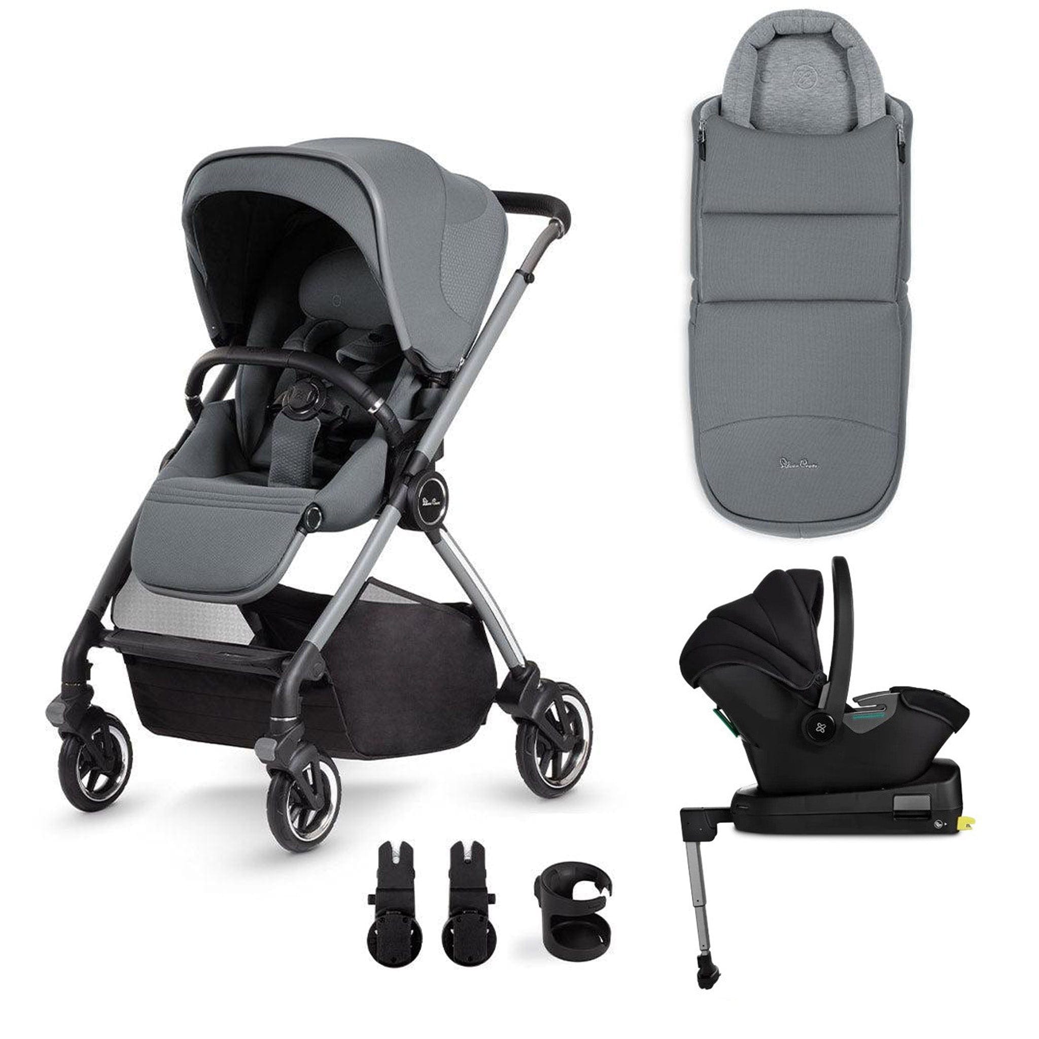 Silver Cross Dune + Travel Pack with Newborn Pod - Glacier Travel Systems KTDT.GL2 5055836923110