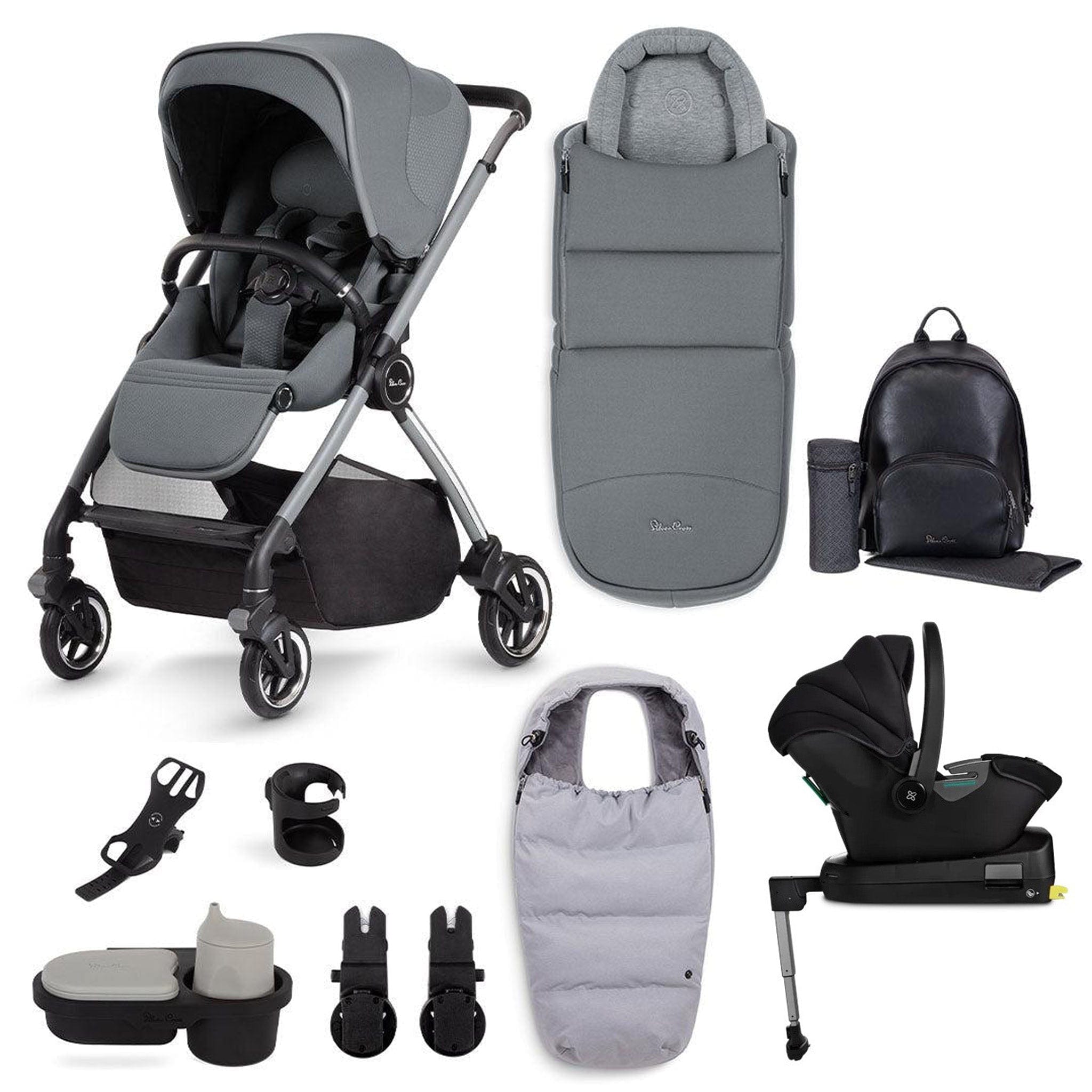 Silver Cross Dune + Ultimate Pack with Newborn Pod - Glacier Travel Systems KTDU.GL2 5055836923110