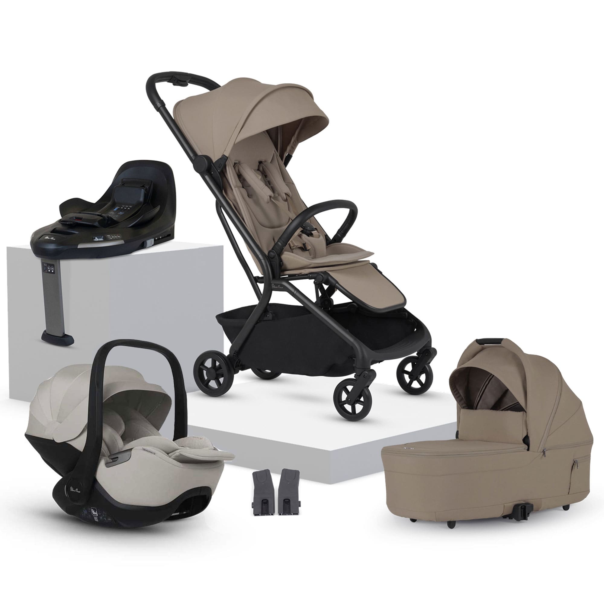 Silver Cross Nia Travel System in Champagne Travel Systems INT.CP-1 5055836934222