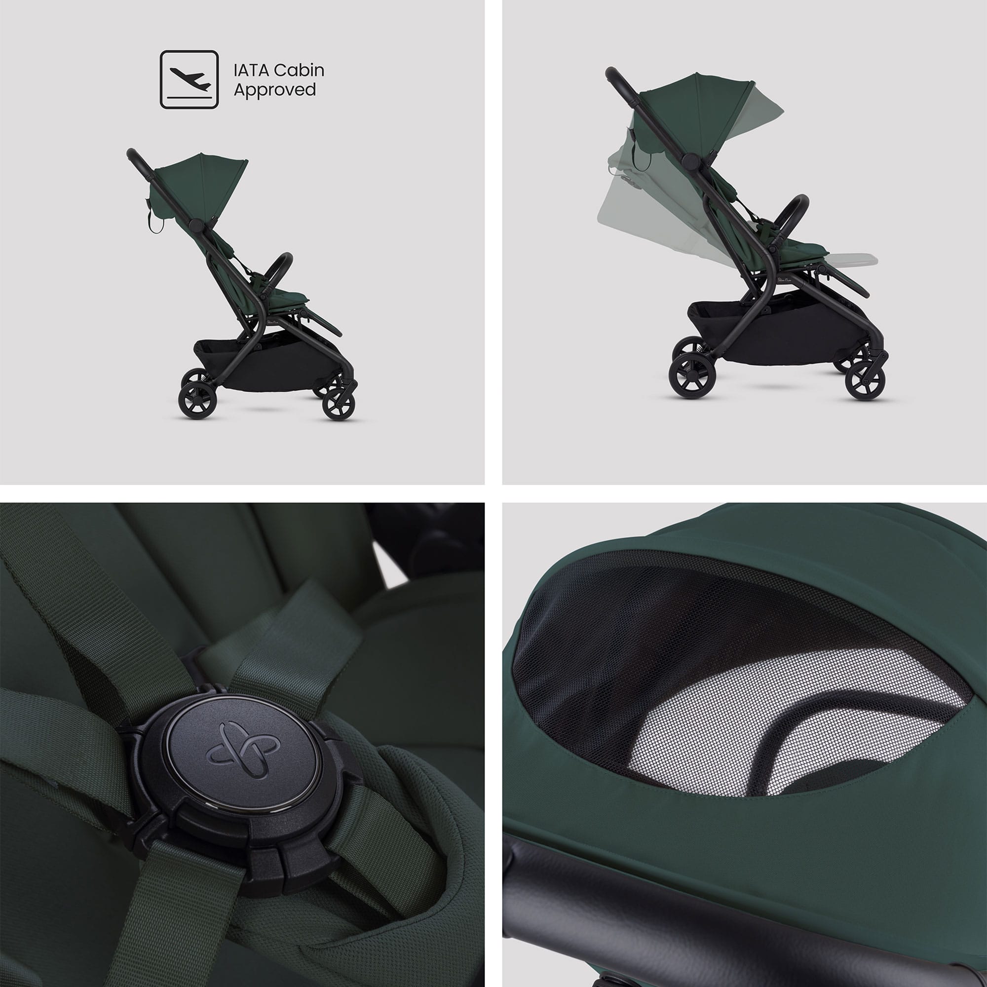 Silver Cross Nia Travel System in Conifer Travel Systems