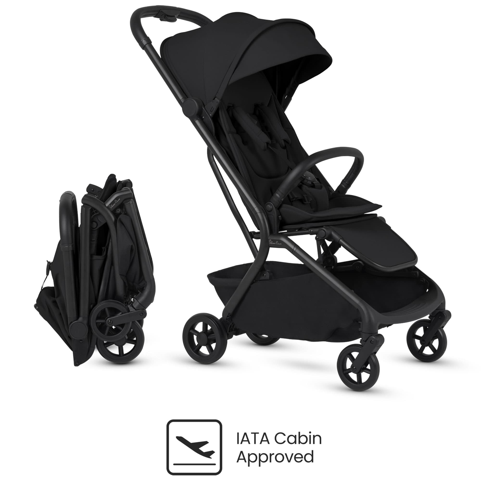 Silver Cross Nia Travel System in Onyx Travel Systems