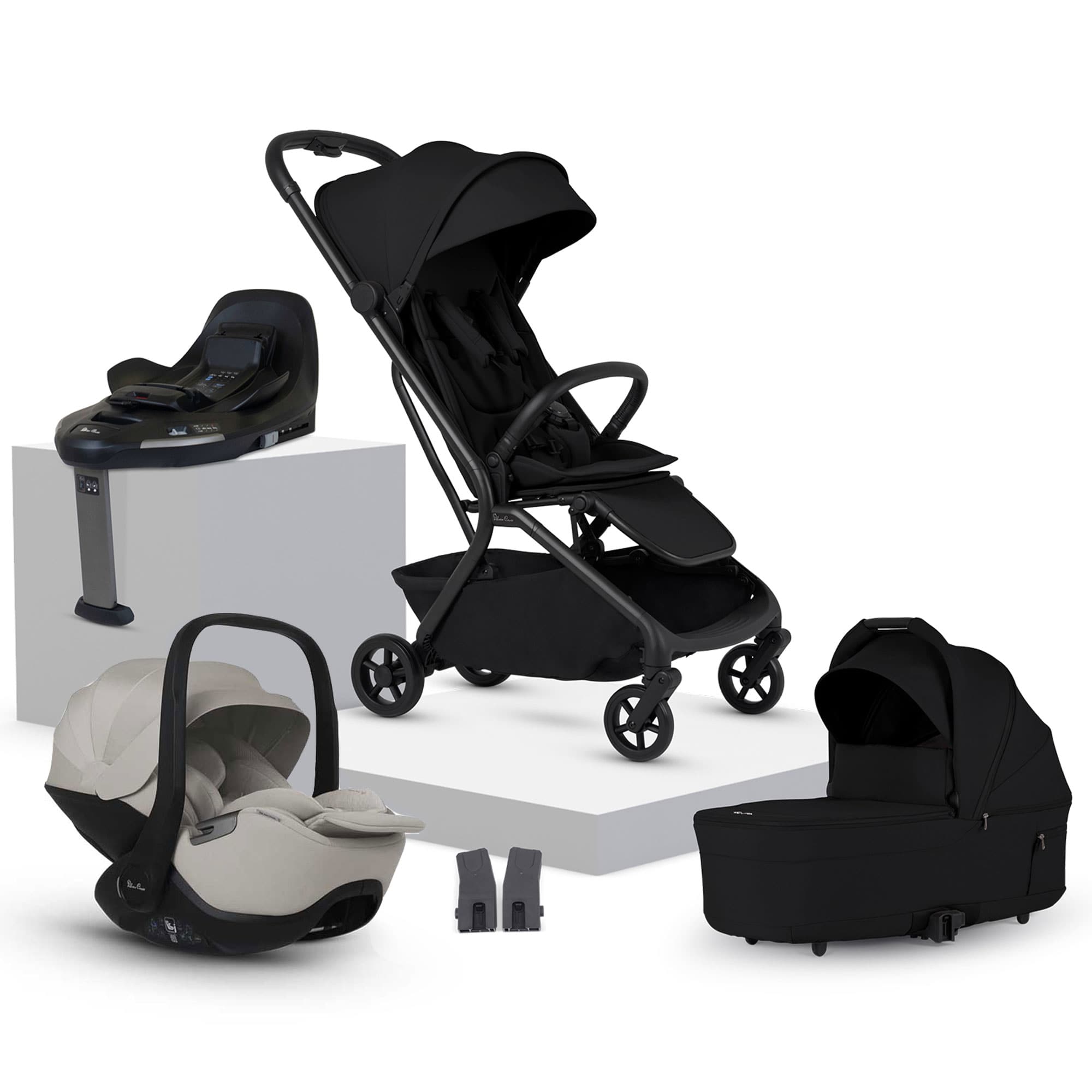 Silver Cross Nia Travel System in Onyx Travel Systems INT.OX-1 5055836934215