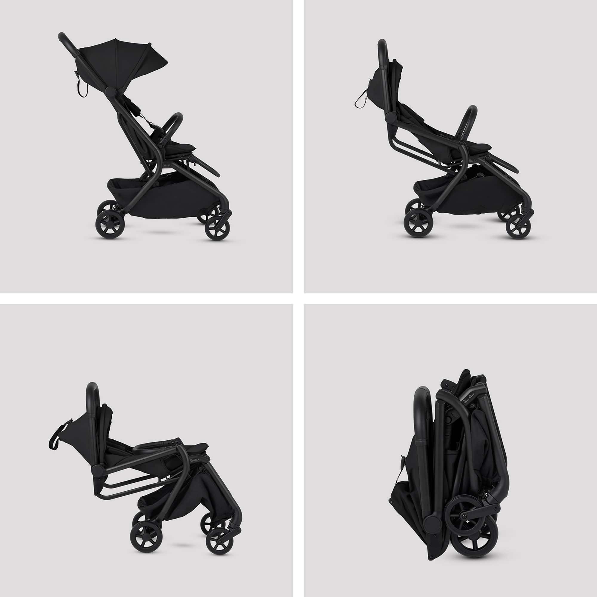 Silver Cross Nia Travel System with Accessories in Onyx Travel Systems