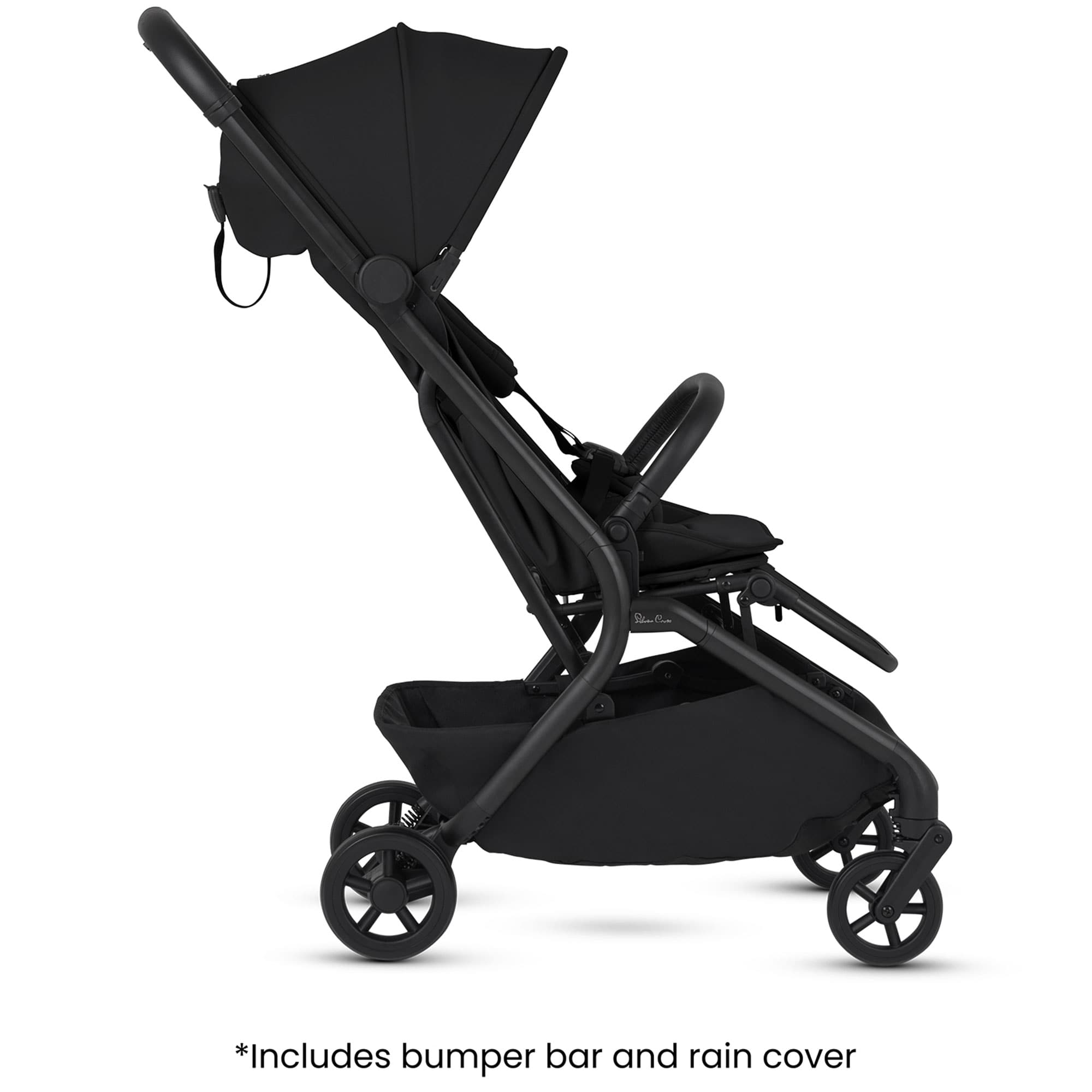 Silver Cross Nia Travel System with Accessories in Onyx Travel Systems