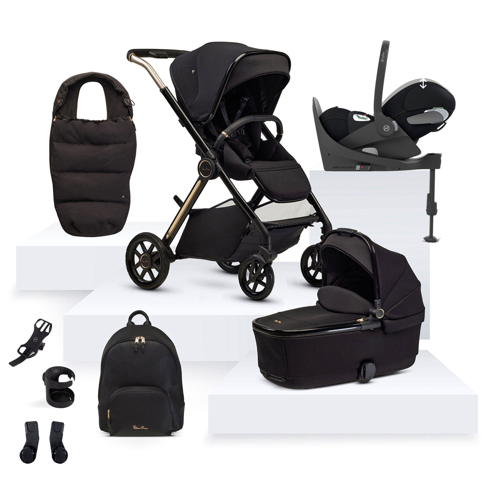 cybex special edition Silver Cross Reef 2 Special Edition Cybex Travel System in Espresso
