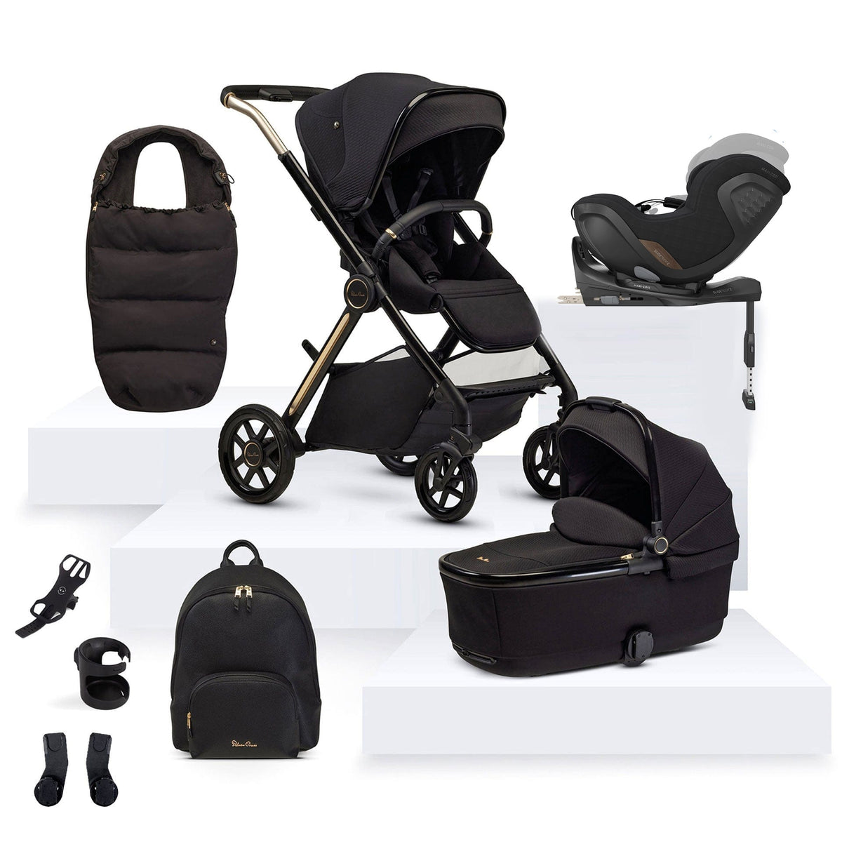 Silver Cross Reef 2 Special Edition Maxi-Cosi Travel System in Espresso Travel Systems 23607-ESP-6 5055836931641