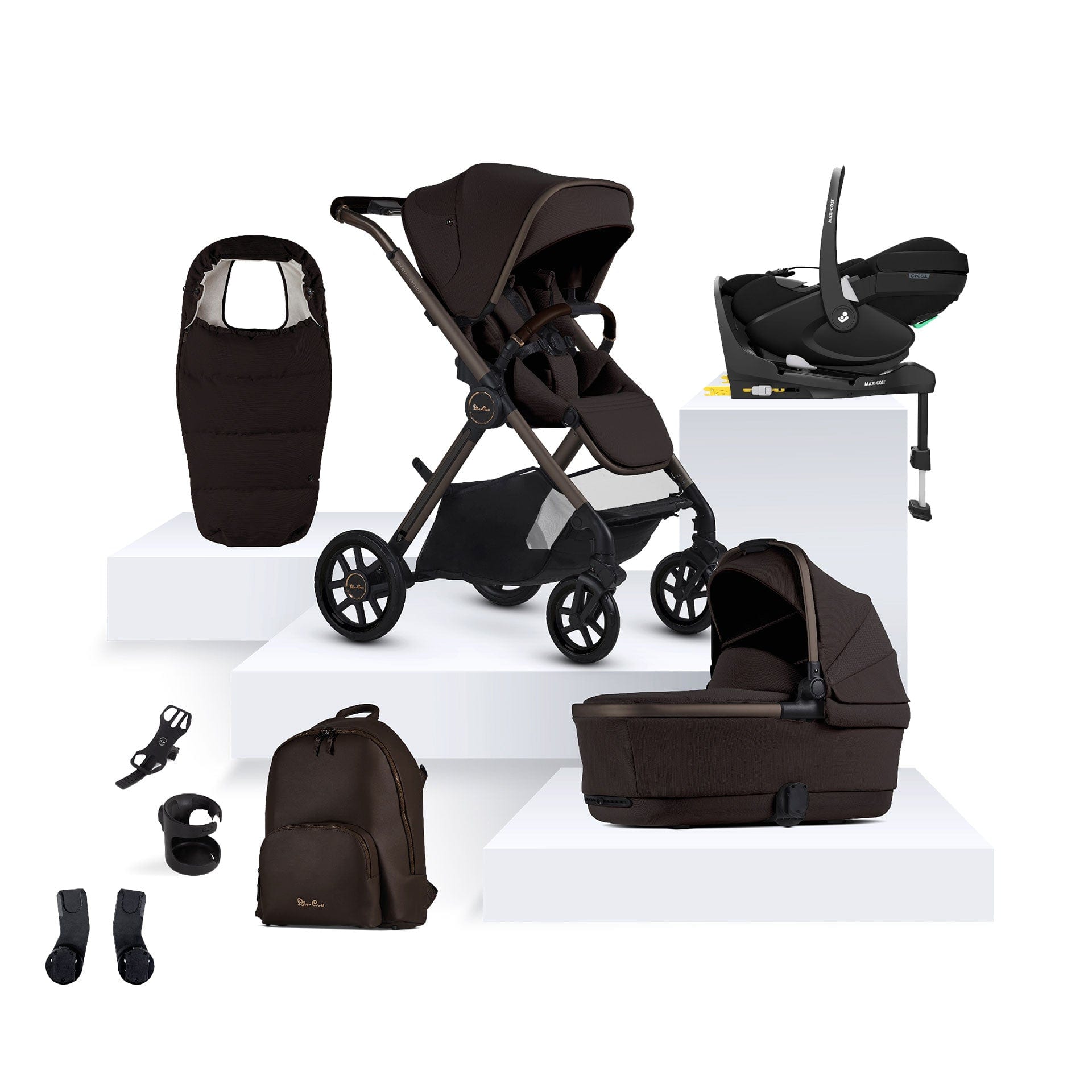 Cheap silver cross travel system sale