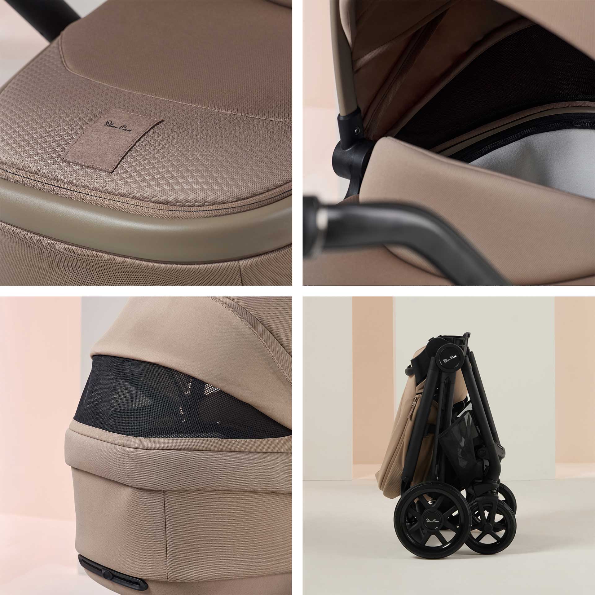 Silver Cross Reef 2 Ultimate 360 Bundle in Mocha Travel Systems IR2U.MOB 5055836932549