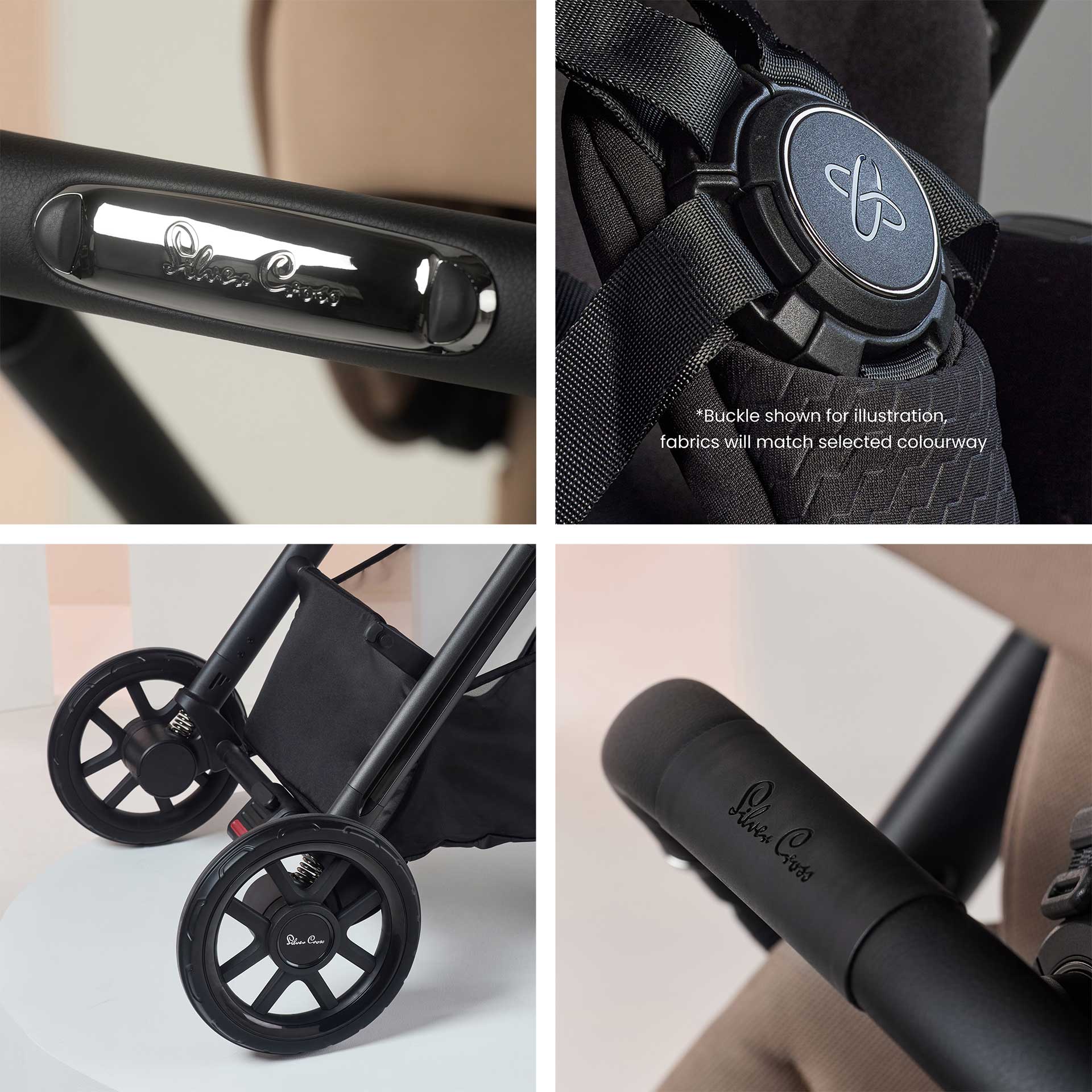 Silver Cross Reef 2 Ultimate 360 Bundle in Mocha Travel Systems IR2U.MOB 5055836932549