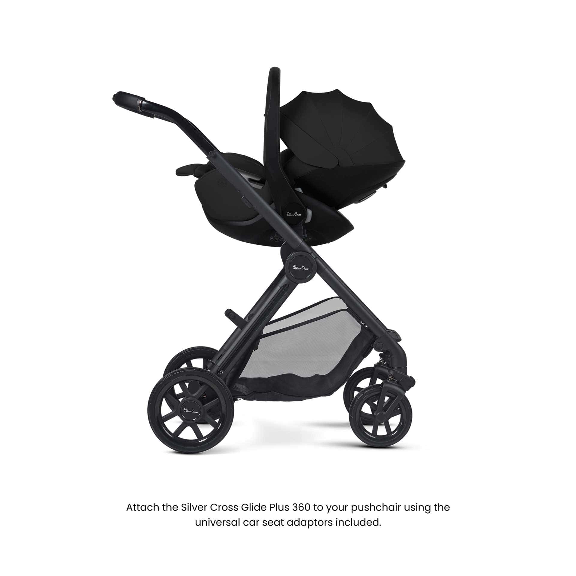 Silver Cross Reef 2 Ultimate 360 Bundle in Mocha Travel Systems IR2U.MOB 5055836932549