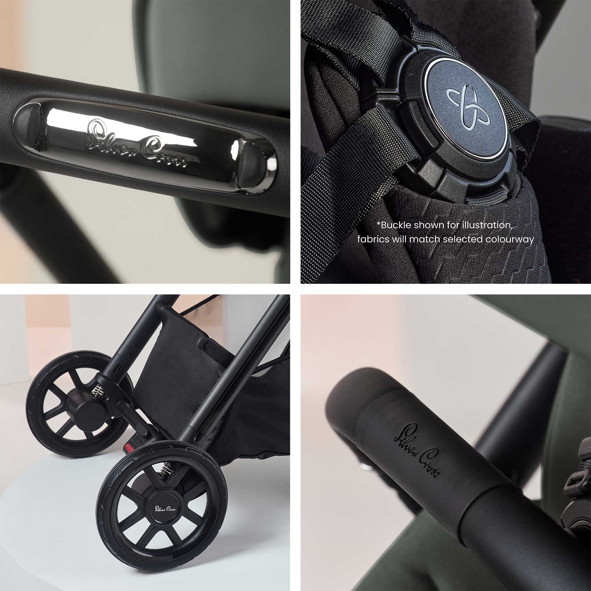 Silver Cross Reef 2 Ultimate Family 360 Bundle in Pewter Travel Systems IR2F.PTB 5055836932594