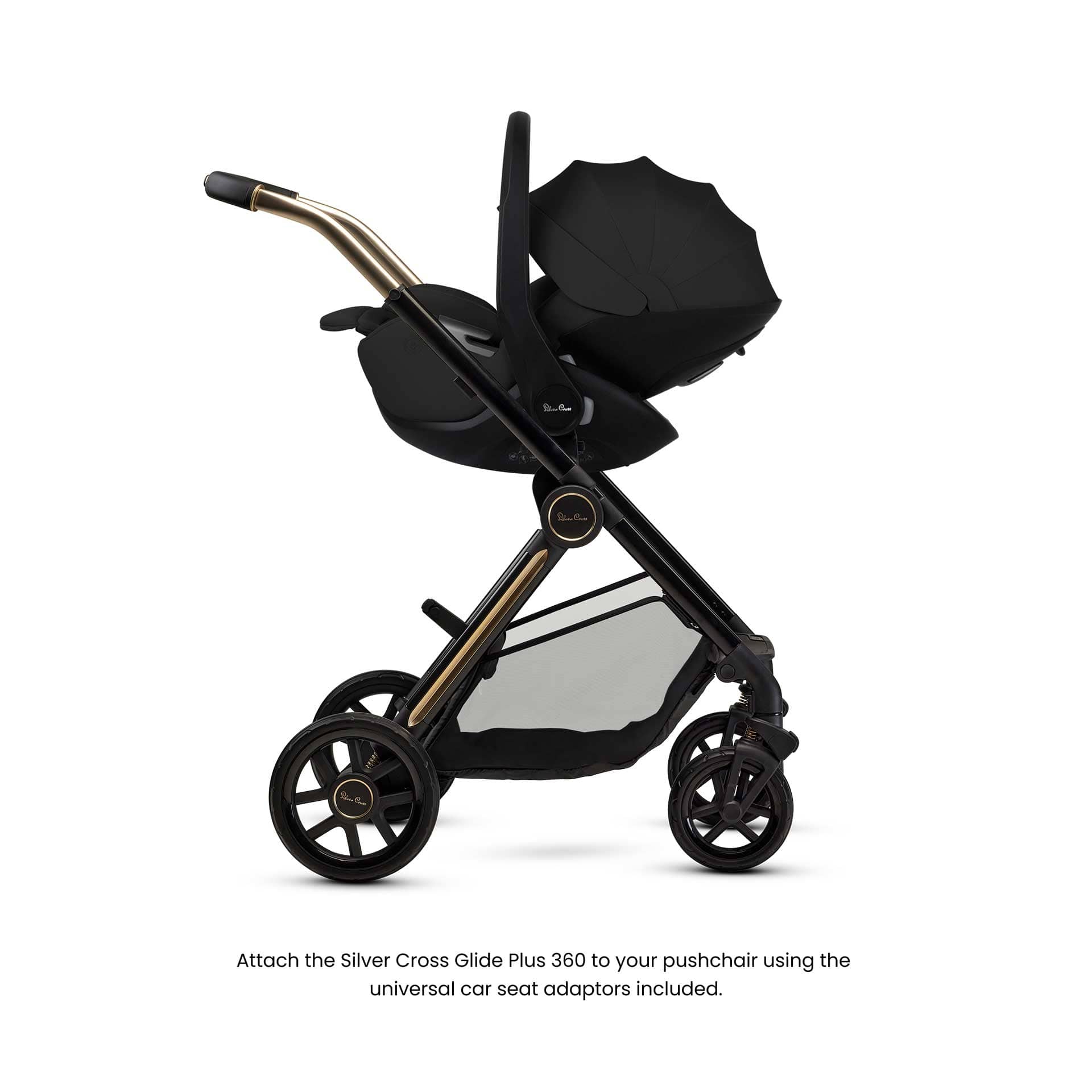 Silver Cross Reef Special Edition Ultimate 360 Bundle - Espresso Travel Systems