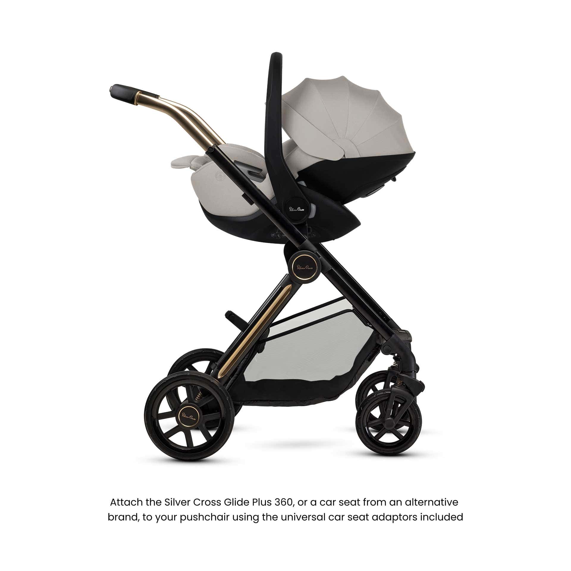Silver Cross Reef Special Edition Ultimate 360 Bundle - Espresso Travel Systems