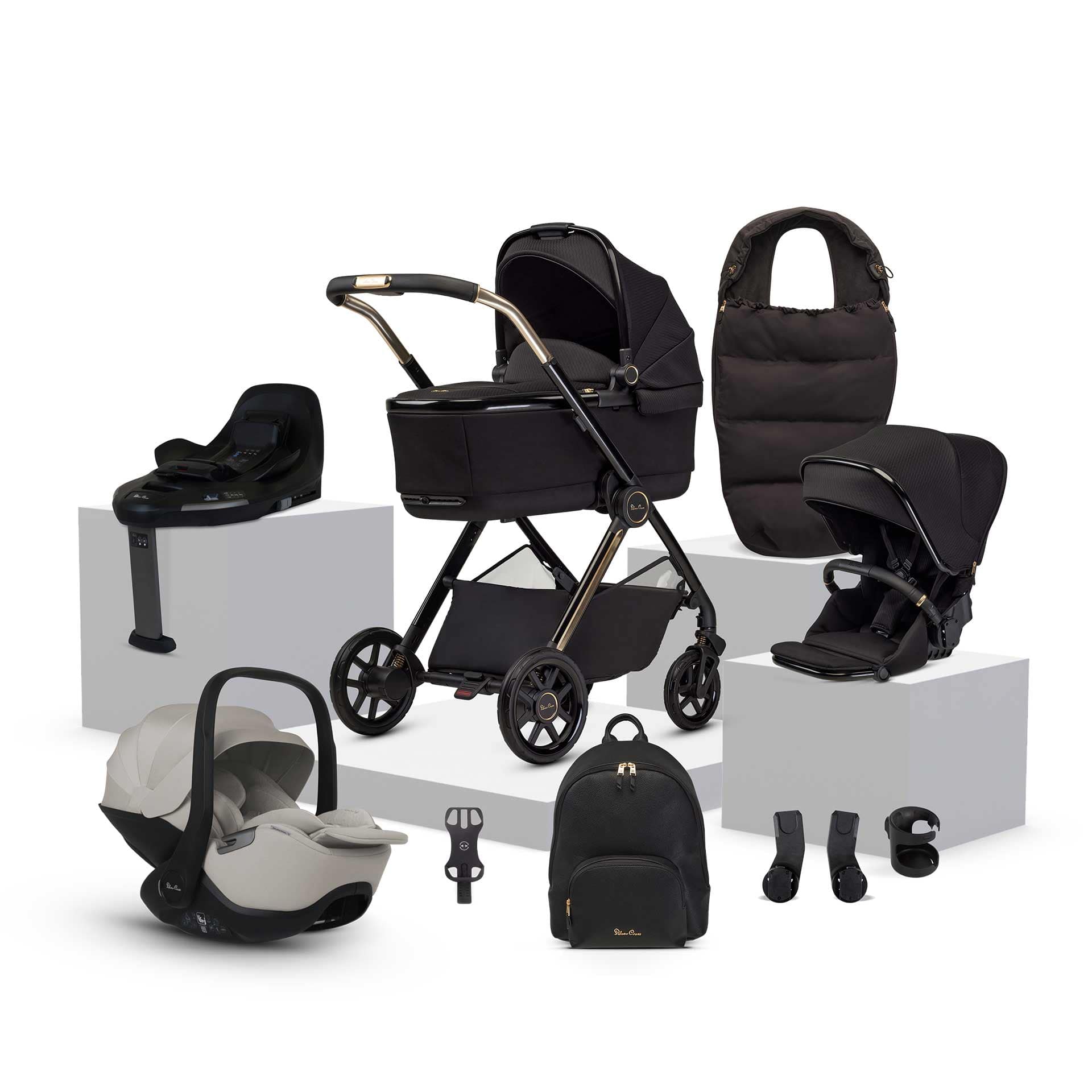 Silver Cross Reef Special Edition Ultimate 360 Bundle - Espresso Travel Systems ISEU.EPB-1 5055836932617