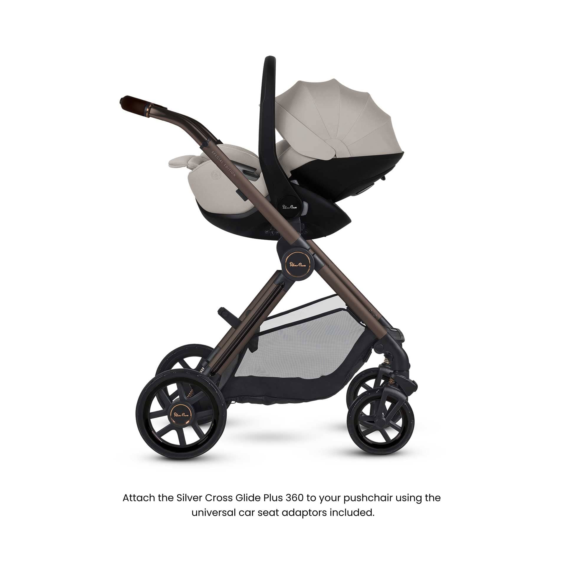 Silver Cross Reef Special Edition Ultimate 360 Bundle - Ganache Travel Systems