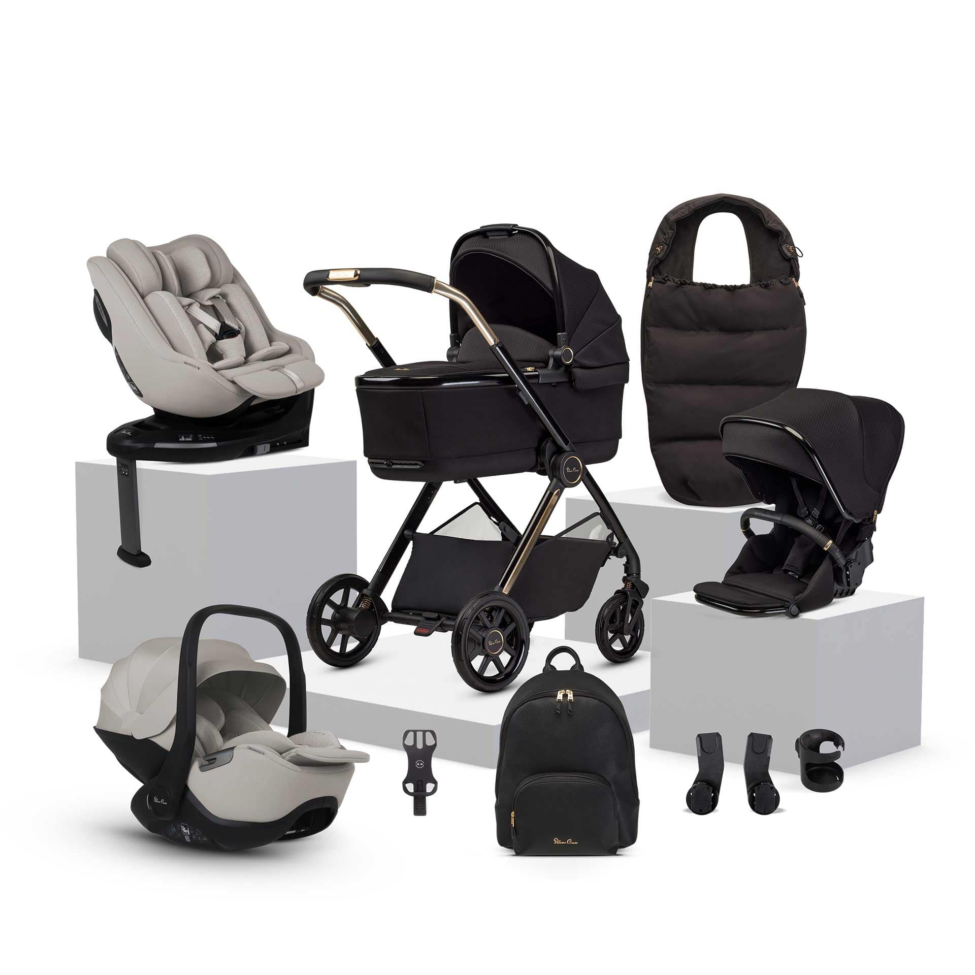 Silver Cross Reef Special Edition Ultimate Family 360 Bundle - Espresso Travel Systems ISEF.EPB-1 5055836932655