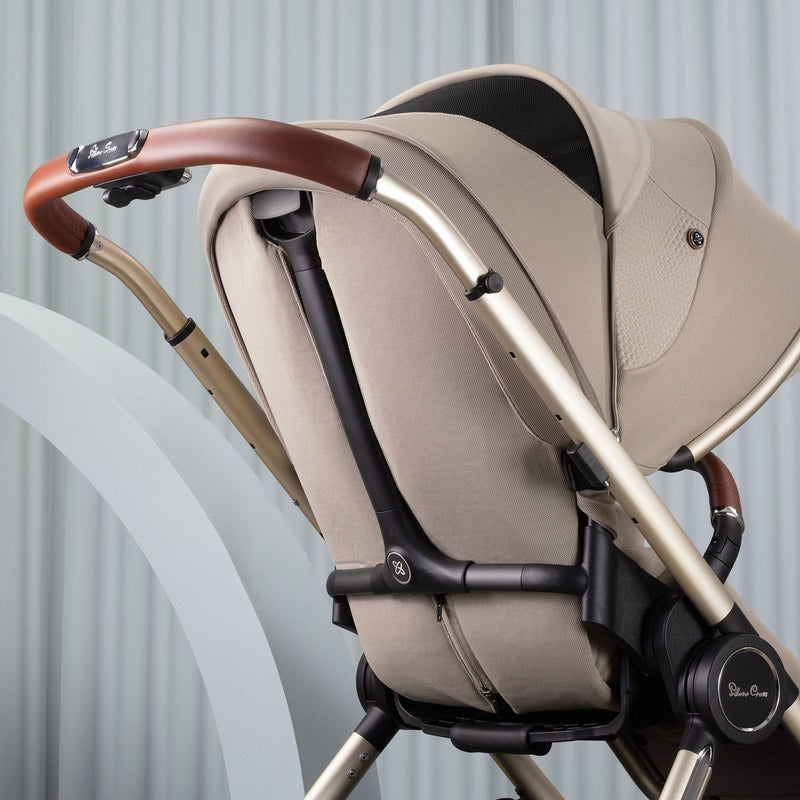 Silver Cross Reef + Ultimate Pack with First Bed Folding Carrycot - Stone Travel Systems KTRU.ST4 5055836923530