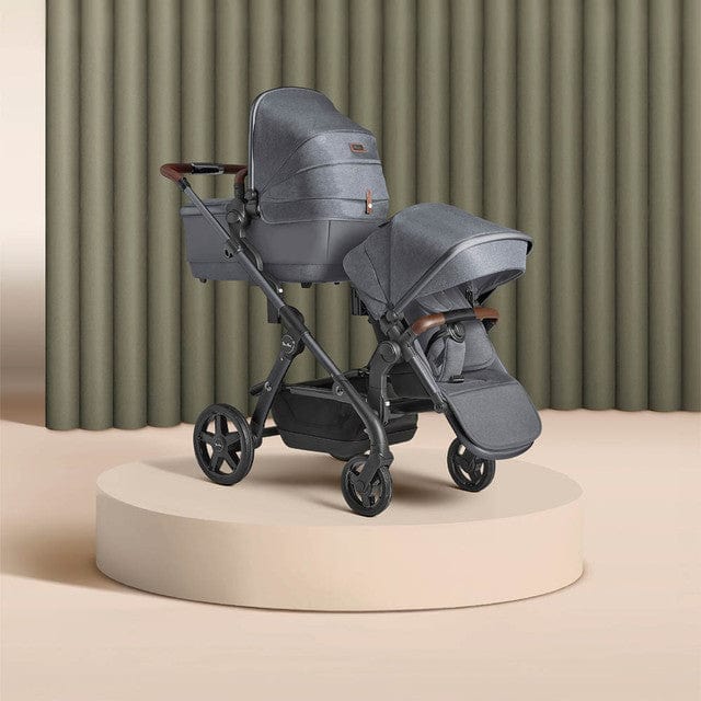 Silver Cross Wave 3 Twin Travel System in Lunar Travel Systems 19144-TWN-LUN 5055836924742