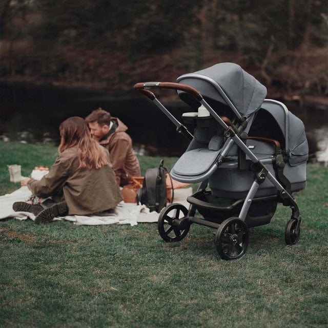 Silver Cross Wave 3 Twin Travel System in Lunar Travel Systems 19144-TWN-LUN 5055836924742