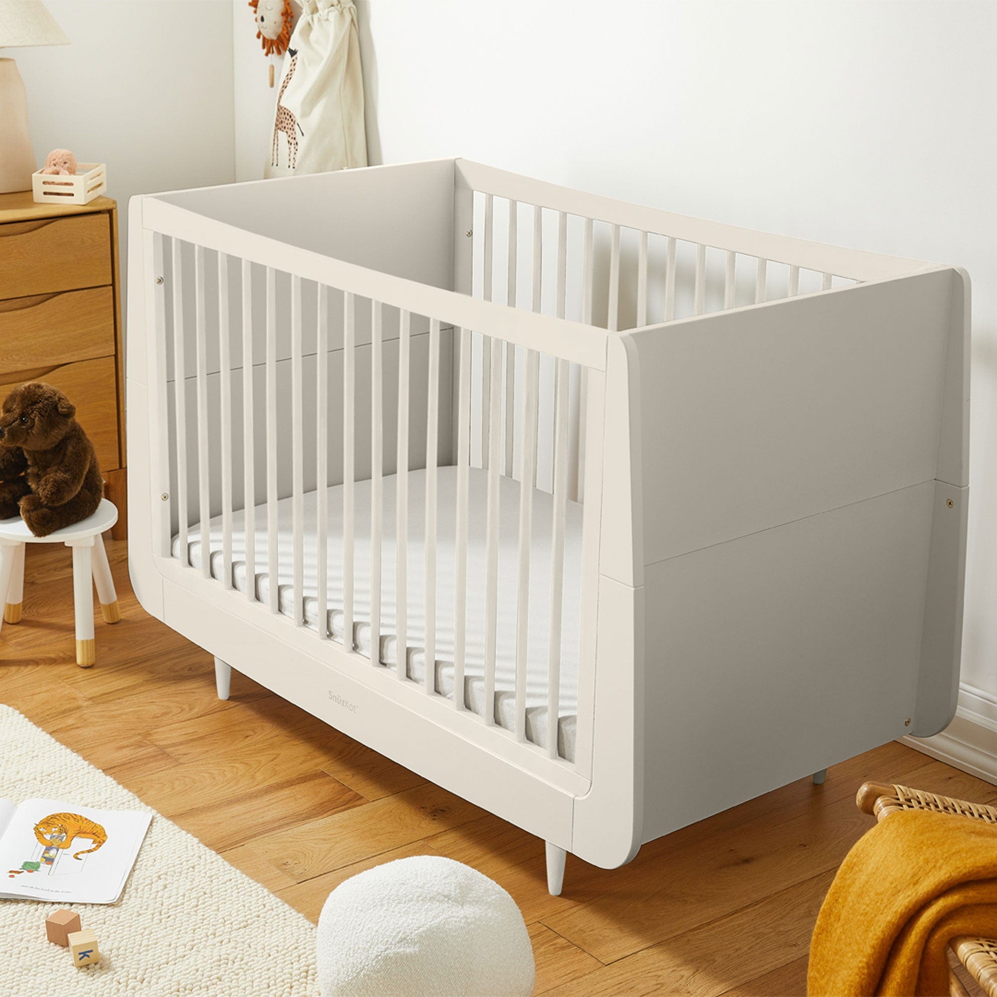 SnüzKot Skandi Cot Bed in Cashmere Cot Beds FN005DSH 5060157946243