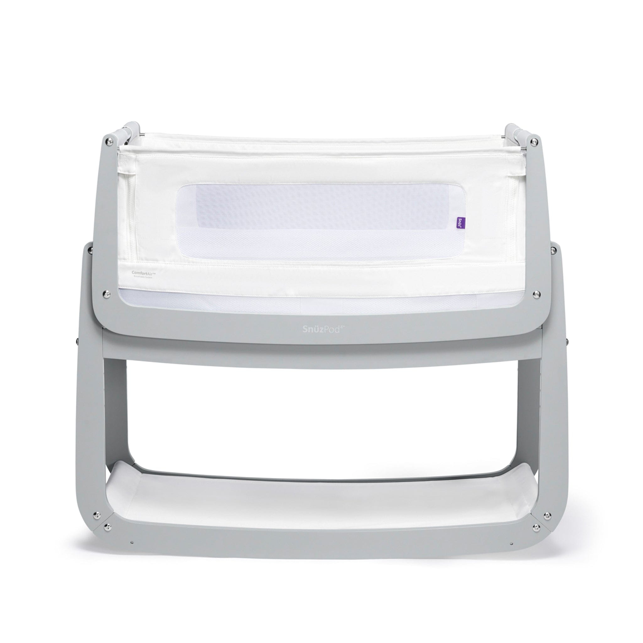 SnuzPod 4 Bedside Crib Comfort Bundle (Dove Grey) Cribs 15271-DOV 5060730241581