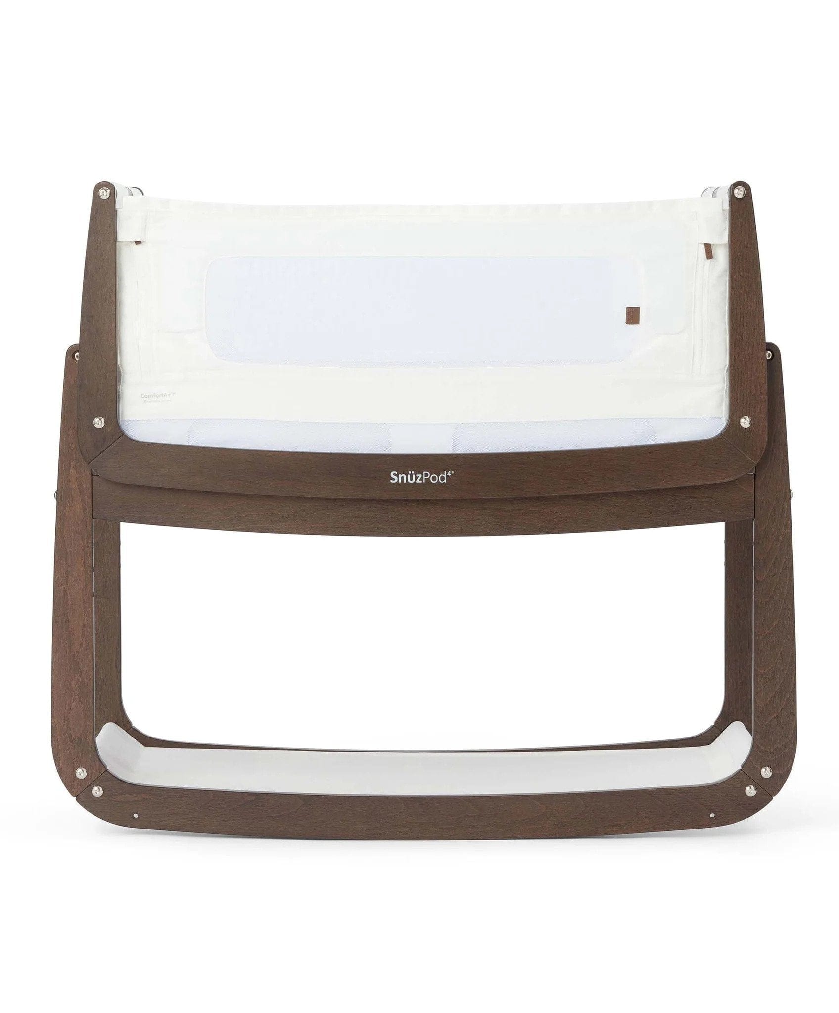 SnuzPod 4 Bedside Crib Comfort Bundle in Natural Edit Ebony Cribs 15271-EBO 5060730245336