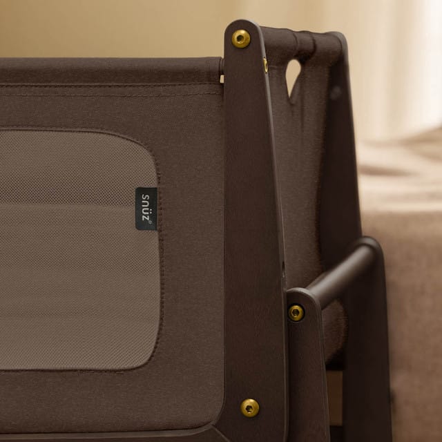 SnuzPod 5 Bedside Crib in Chocolate Cribs