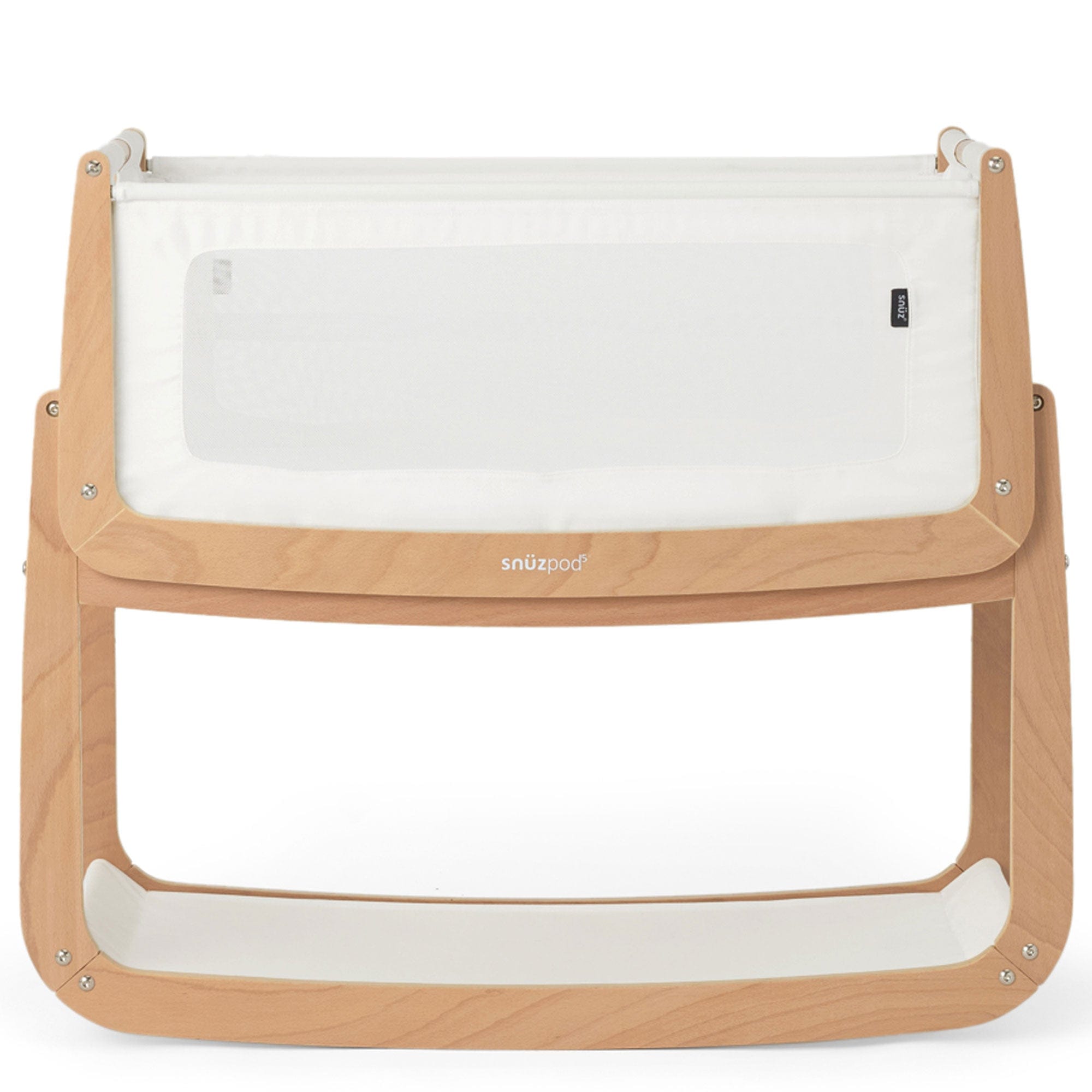 SnuzPod 5 Bedside Crib in Natural Cribs FN050C 5061061510261