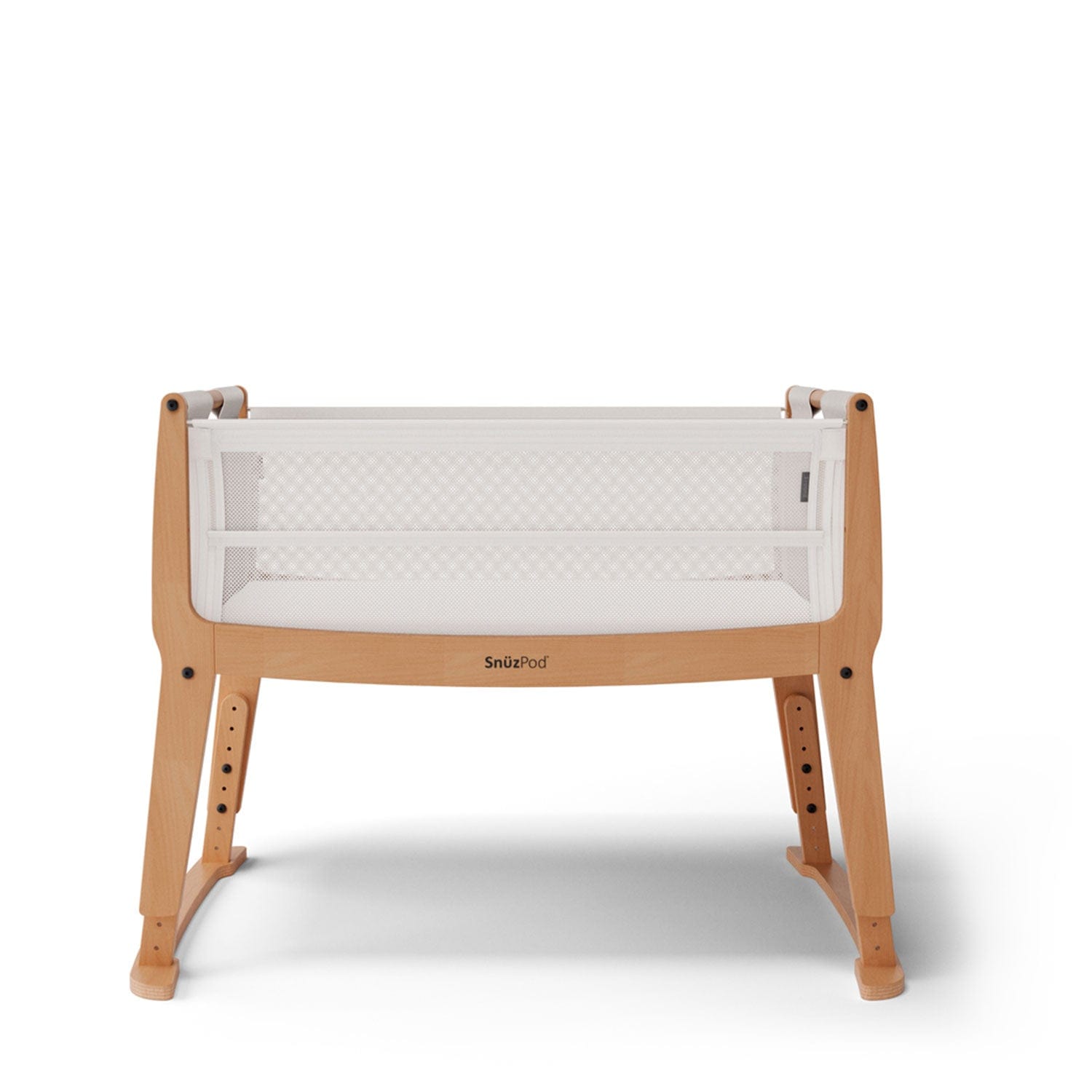 SnuzPod Studio Bedside Crib in Stockholm Natural Cribs FN032C 5060730247002