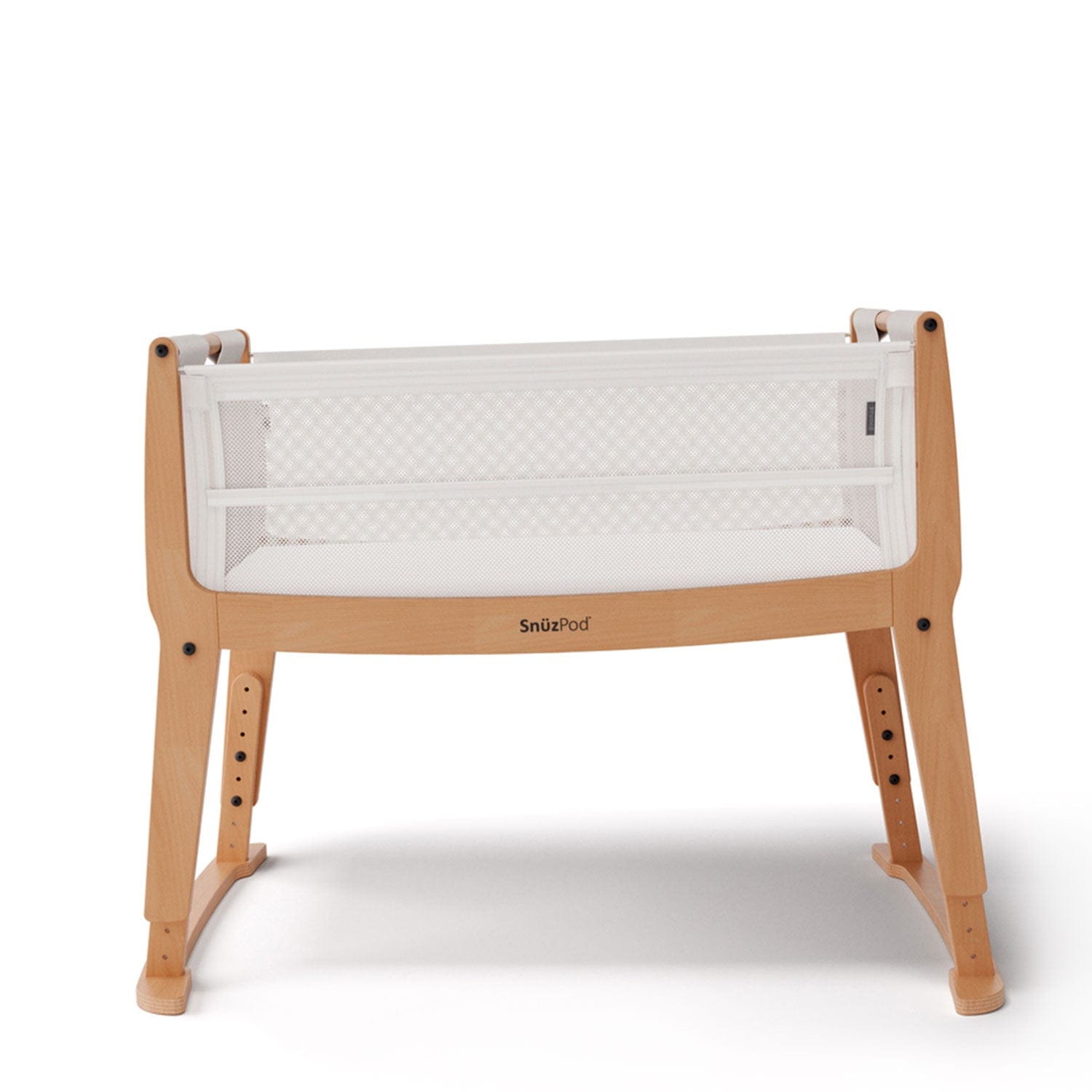 SnuzPod Studio Bedside Crib in Stockholm Natural Cribs FN032C 5060730247002