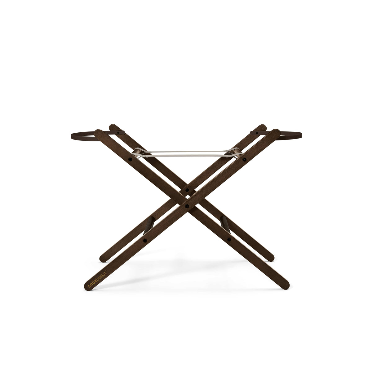 SnüzPod Baskit with Ebony Stand in Chocolate Moses Baskets & Stands FSB001GH 5061061518465