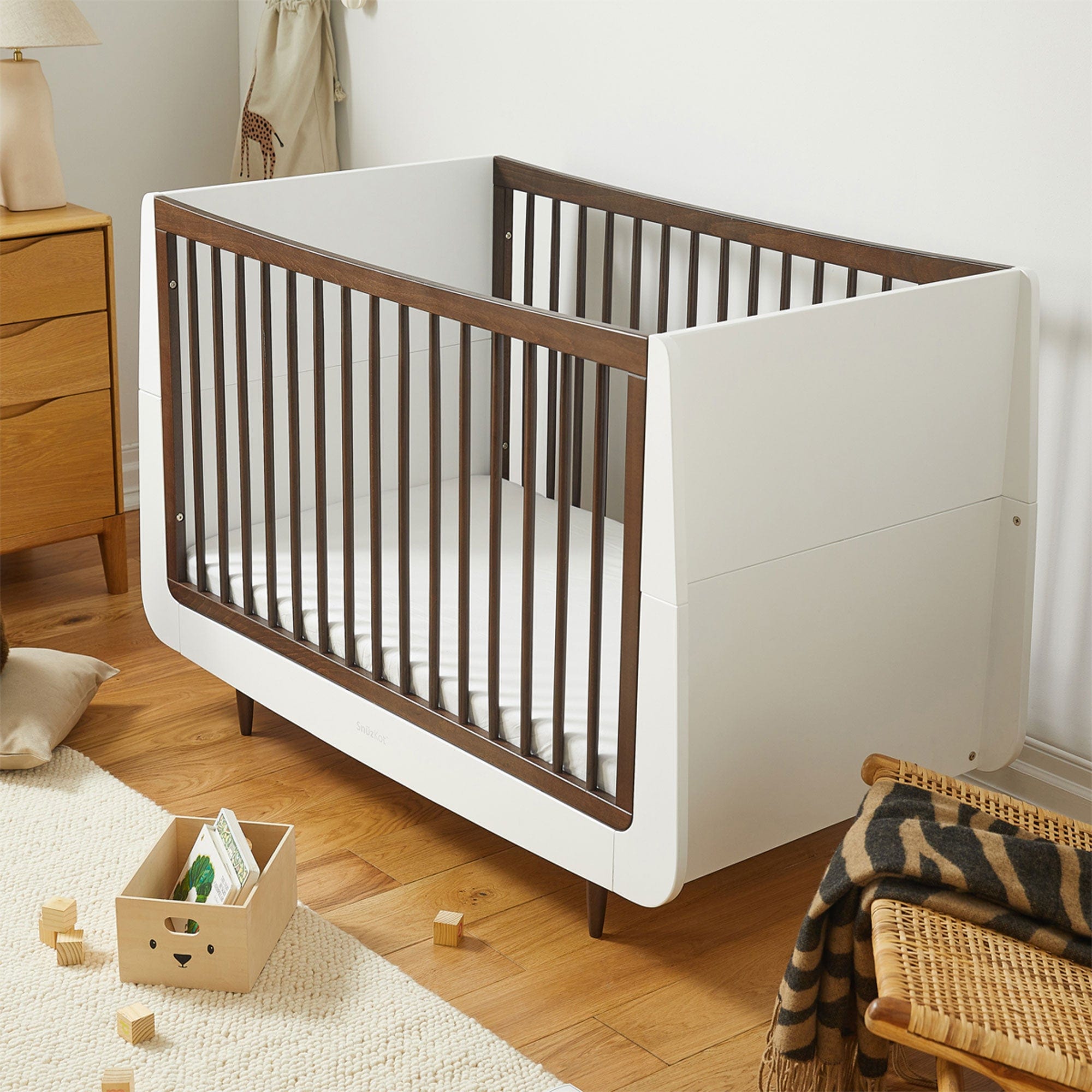 SnüzKot Skandi 3 Piece Nursery Furniture Set in Ebony Nursery Room Sets FN018NK 5060730245657