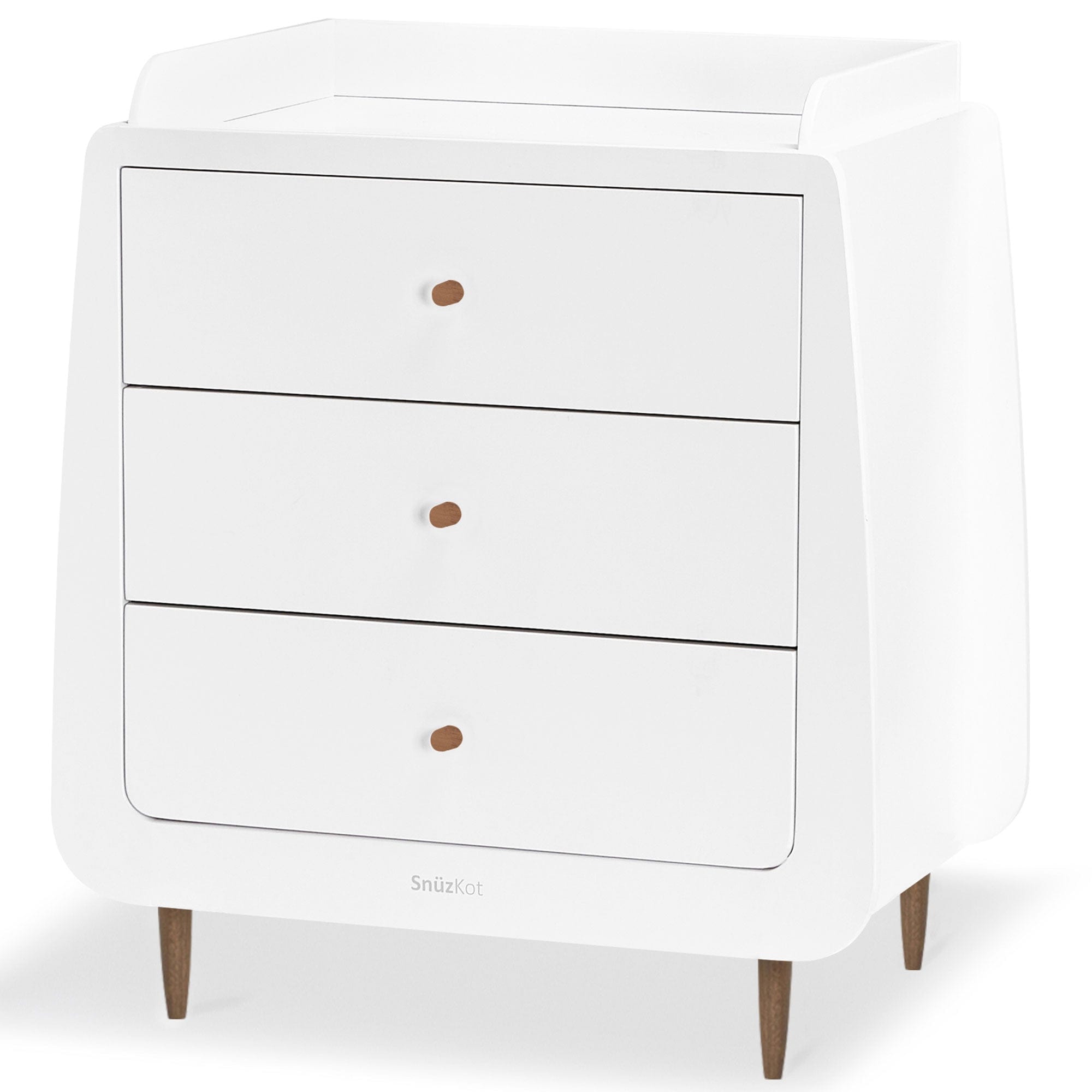 SnüzKot Skandi 3 Piece Nursery Furniture Set in Walnut Nursery Room Sets FN018NN 5060730245688