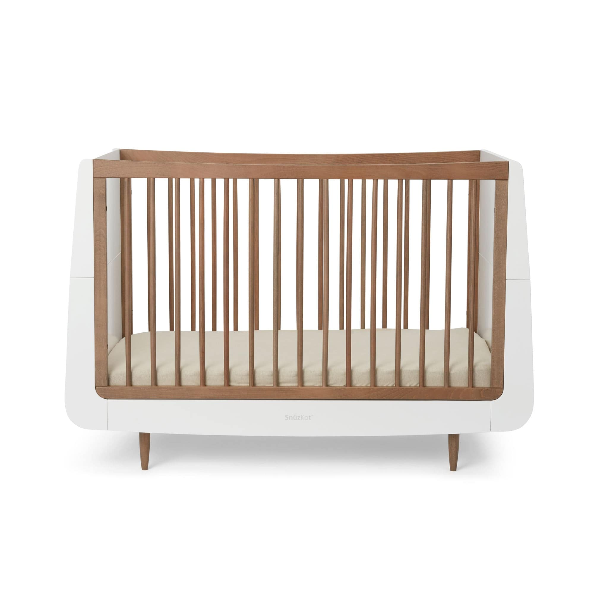 SnüzKot Skandi 3 Piece Nursery Furniture Set in Walnut Nursery Room Sets FN018NN 5060730245688