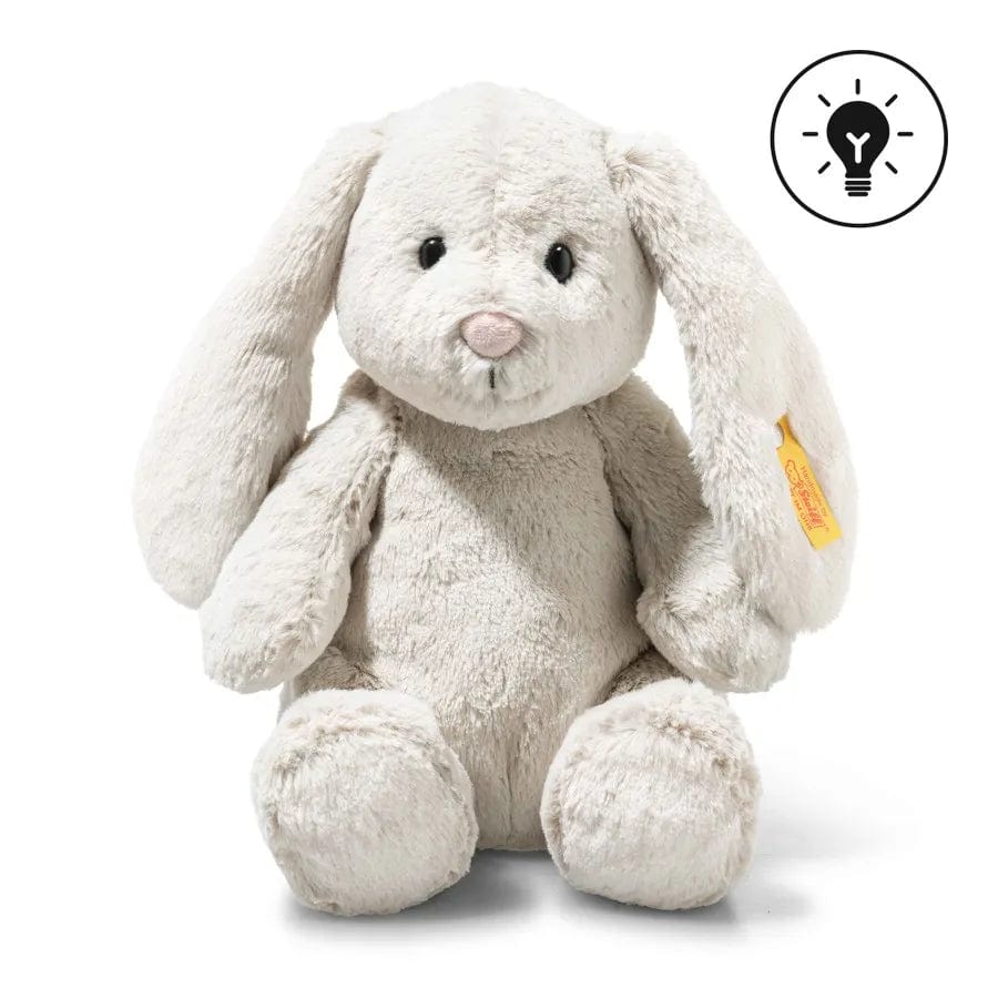 Steiff Hoppie Rabbit 28cm in Light Grey Teddy Bears 081026 4001505081026