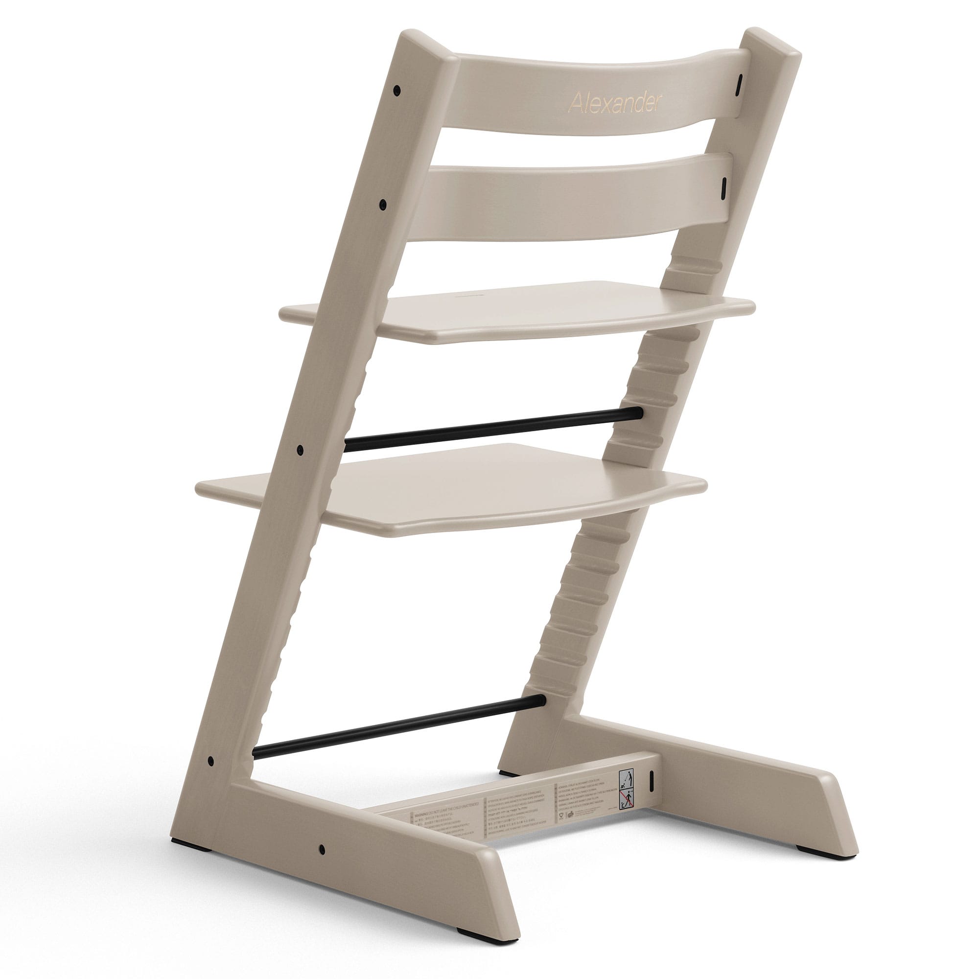 Stokke Tripp Trapp Highchair and Baby Set & Tray in Cashmere Grey Baby Highchairs