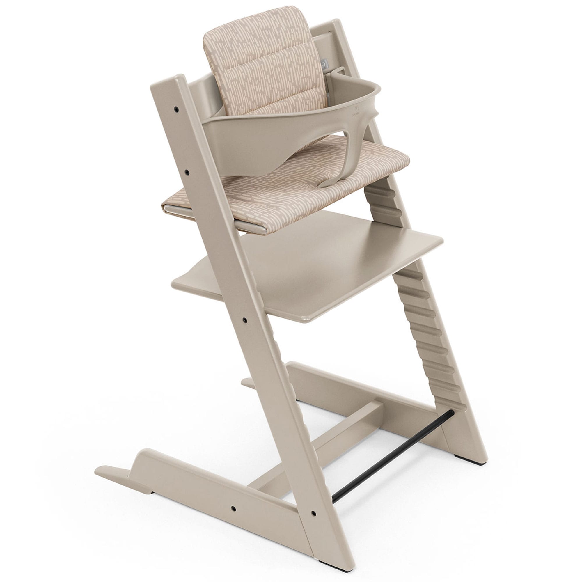Stokke Tripp Trapp Highchair Complete Bundle in Cashmere Grey Baby Highchairs 100147-5 7040351001472