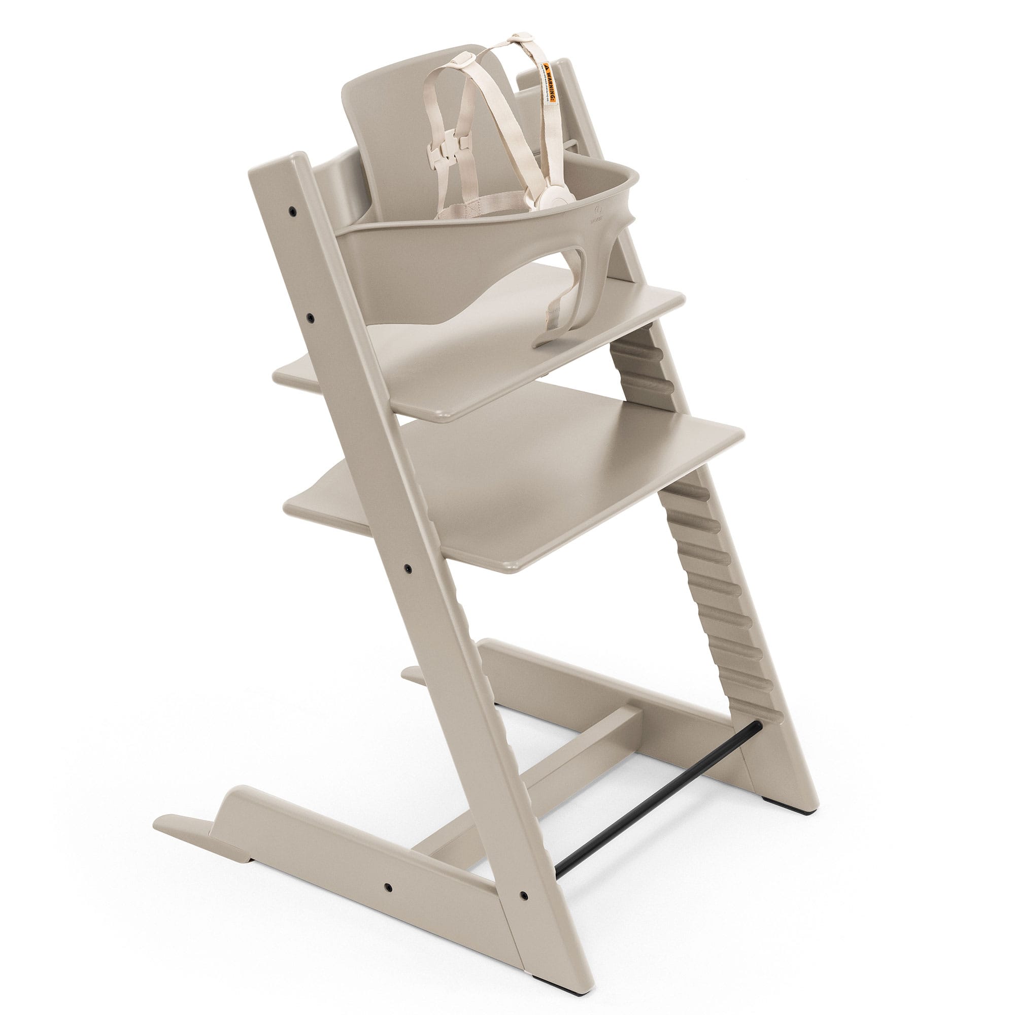 Stokke Tripp Trapp Highchair Complete Bundle in Cashmere Grey Baby Highchairs 100147-5 7040351001472