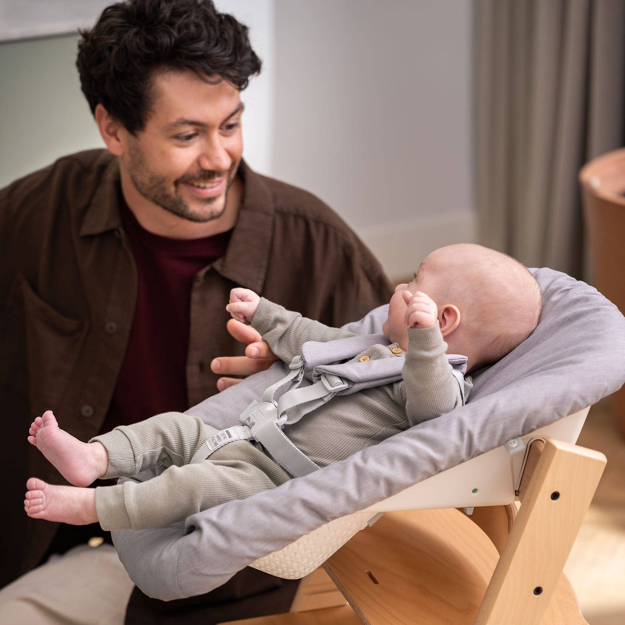 Stokke Tripp Trapp Highchair Complete Bundle in Natural Baby Highchairs 21308-CMPL-NT 7040351001014