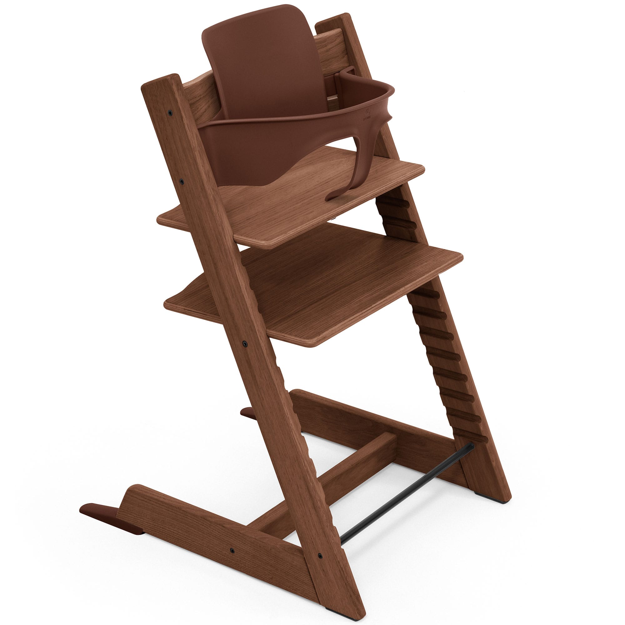 Stokke Tripp Trapp Highchair Complete Bundle in Oak Warm Brown (Oak) Baby Highchairs 21308-CMPL-BO 7040354952061