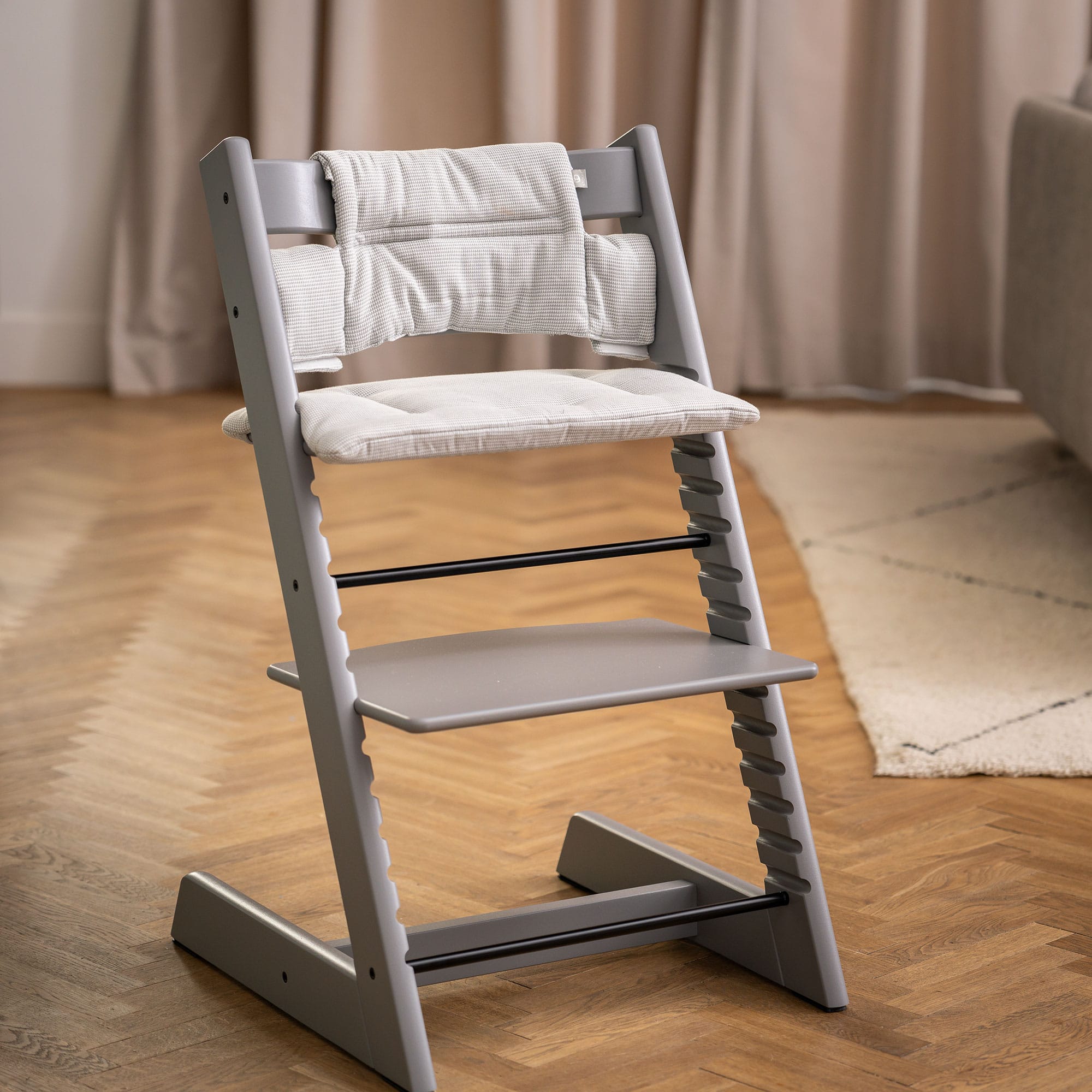 Stokke Tripp Trapp Highchair Complete Bundle in Storm Grey Baby Highchairs 21308-CMPL-SG 7040351001250