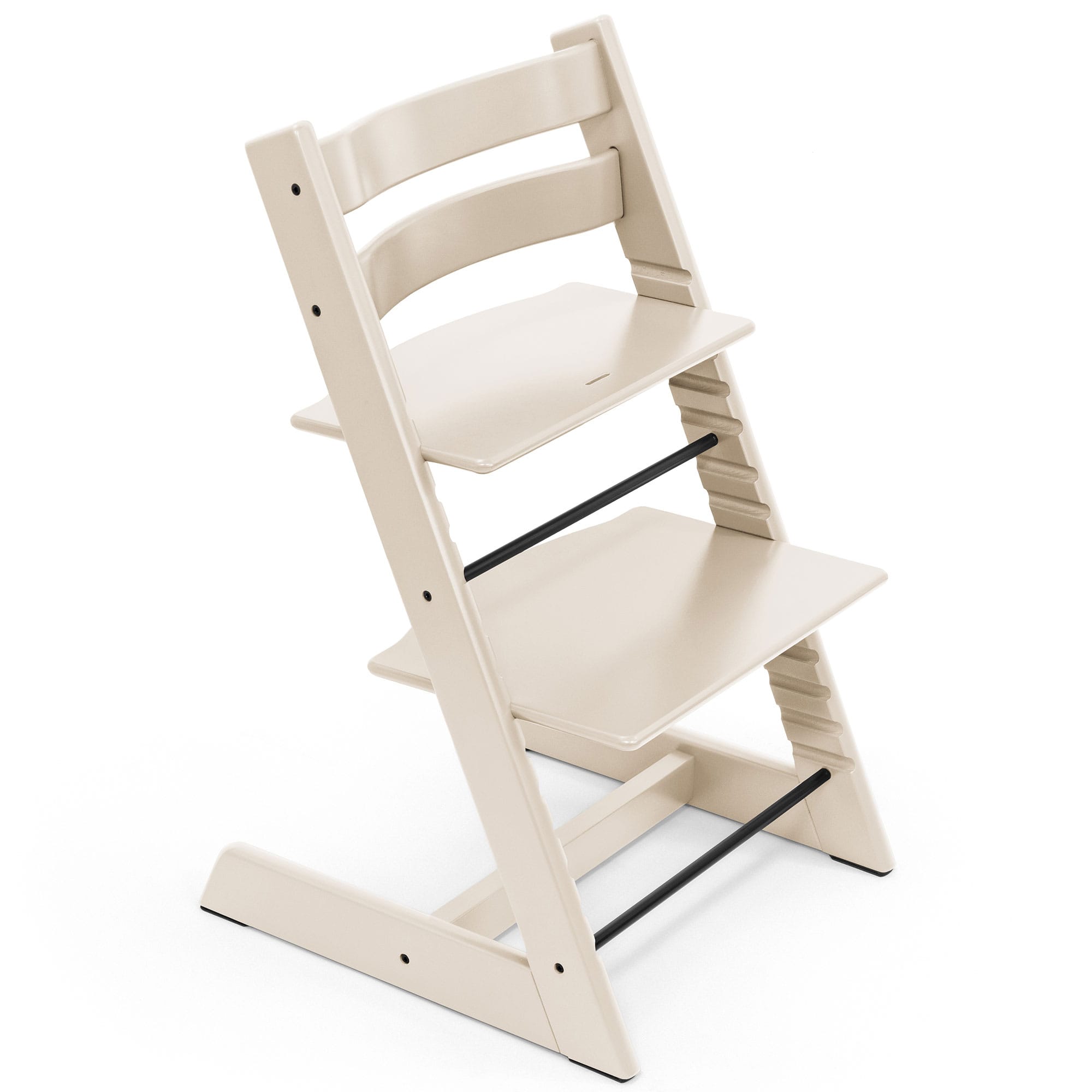 Stokke Tripp Trapp Highchair in Vanilla White Baby Highchairs 100142 7040351001427