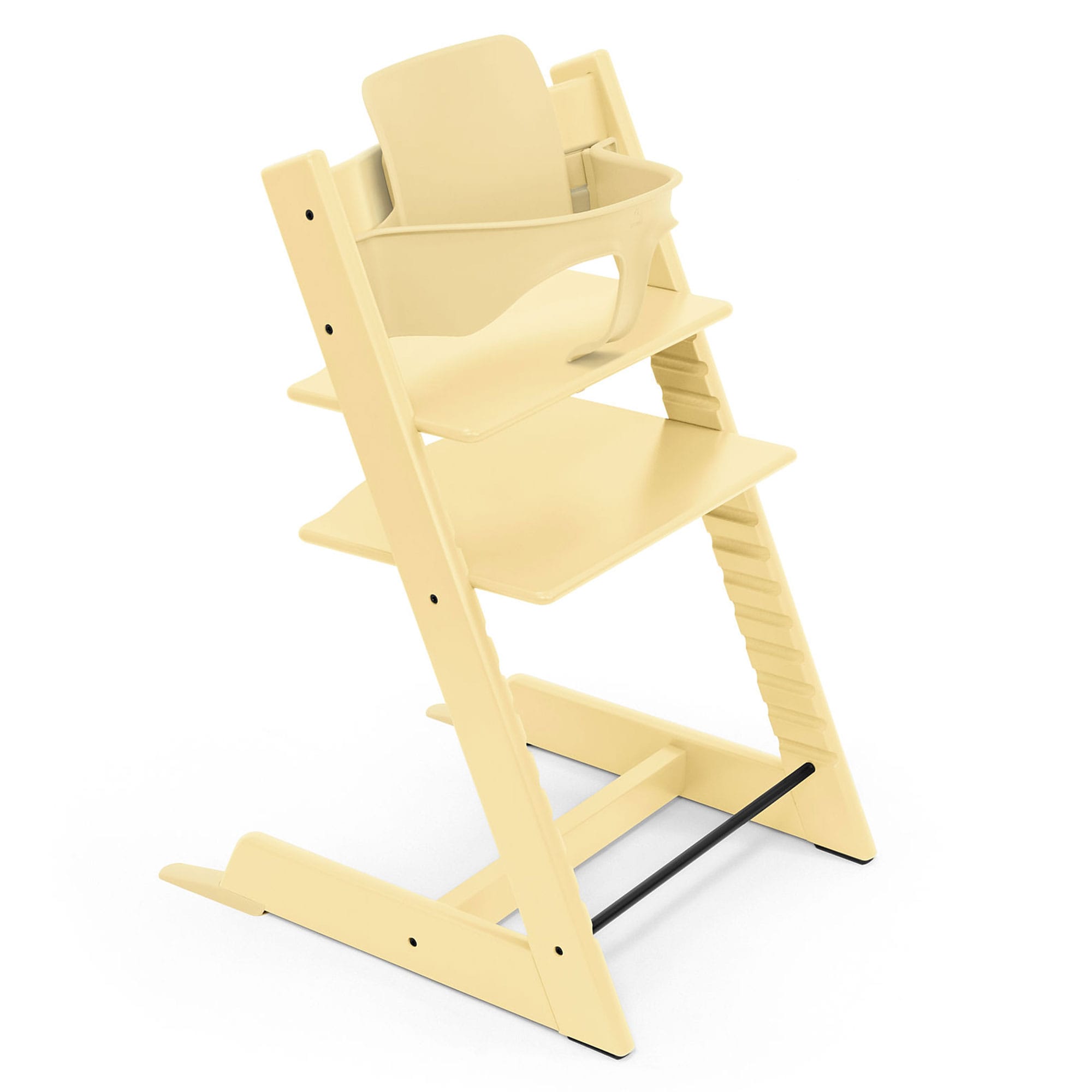 Stokke Tripp Trapp Highchair Newborn & Baby Set Bundle in Lemon Yellow Baby Highchairs 100148-4 7040351001489