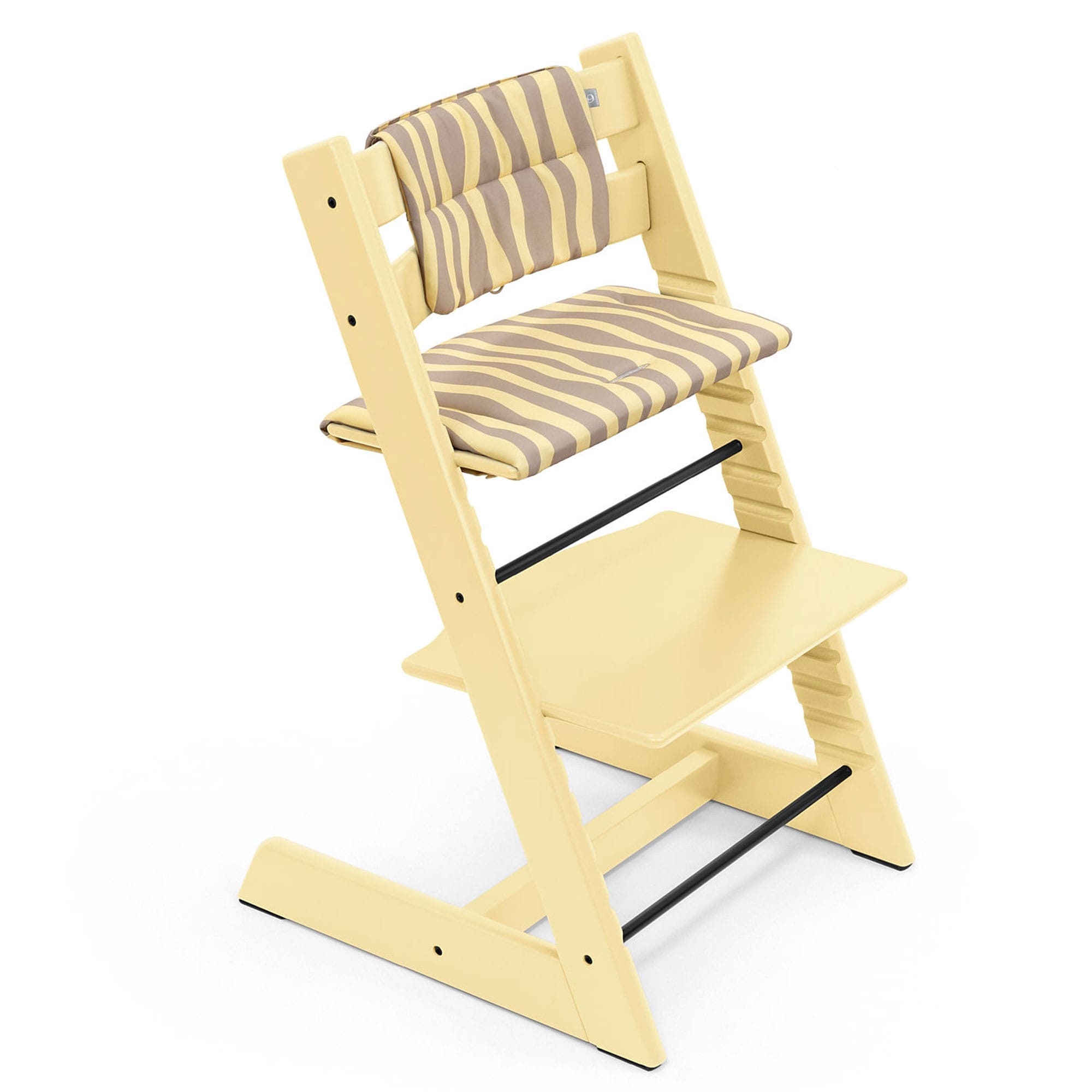 Stokke Tripp Trapp Highchair with Cushion & Baby Set in Lemon Yellow Baby Highchairs