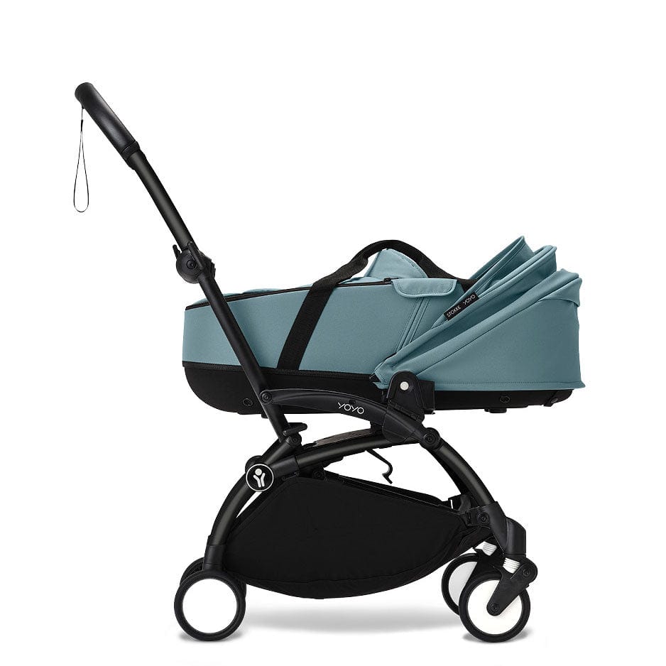 Stokke® YOYO³ Complete Pram - White/Aqua Baby Prams 16461-PRA-AQU 7040356474080