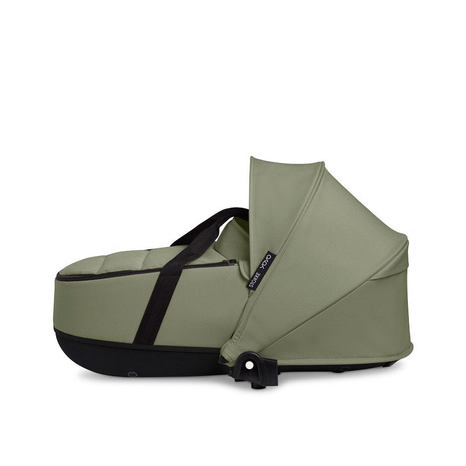 Stokke® YOYO³ Complete Pram - White/Olive Baby Prams 16463-PRA-OLI 7040356474110