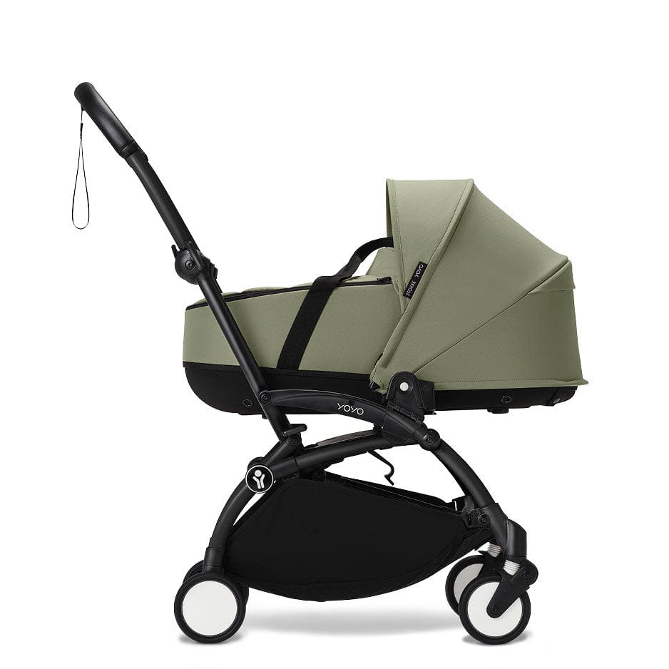 Stokke® YOYO³ Complete Pram - White/Olive Baby Prams 16463-PRA-OLI 7040356474110
