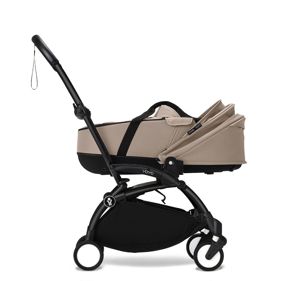 Stokke® YOYO³ Complete Pram - White/Taupe Baby Prams 16457-PRA-TAU 7040356474042