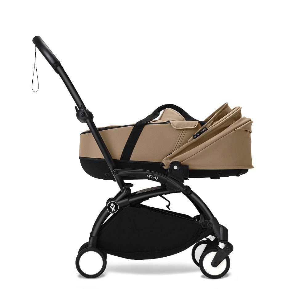 Stokke® YOYO³ Complete Pram - White/Toffee Baby Prams 16460-PRA-TOF 7040356474073