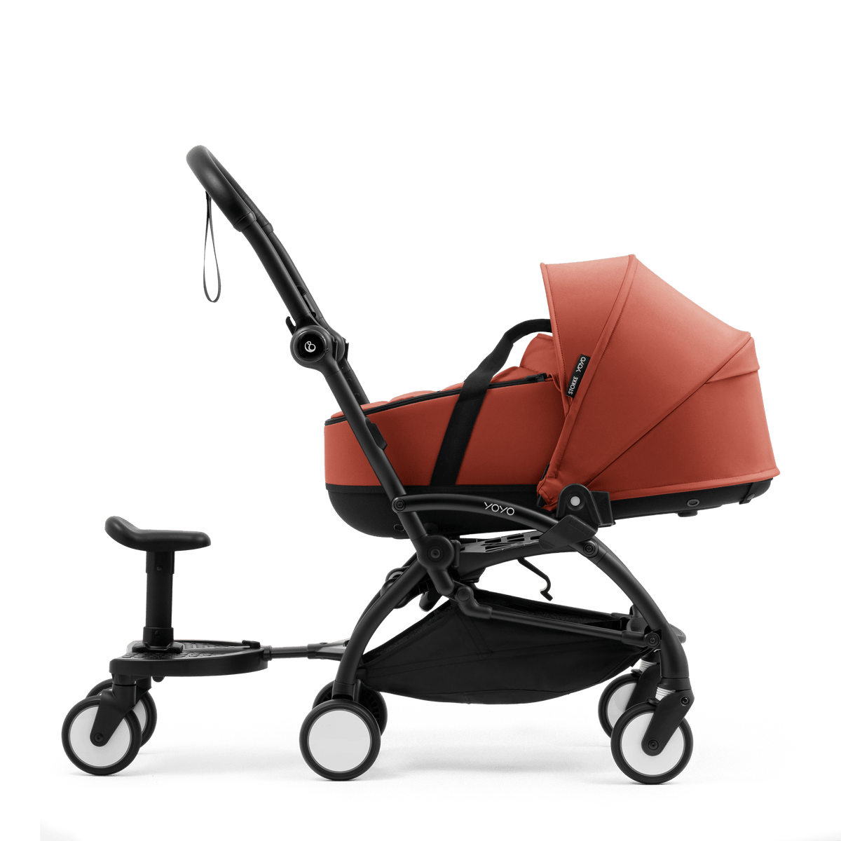 YOYO 5 Stroller with Bassinet in Berry Baby Prams 24083-BER 7040356991051